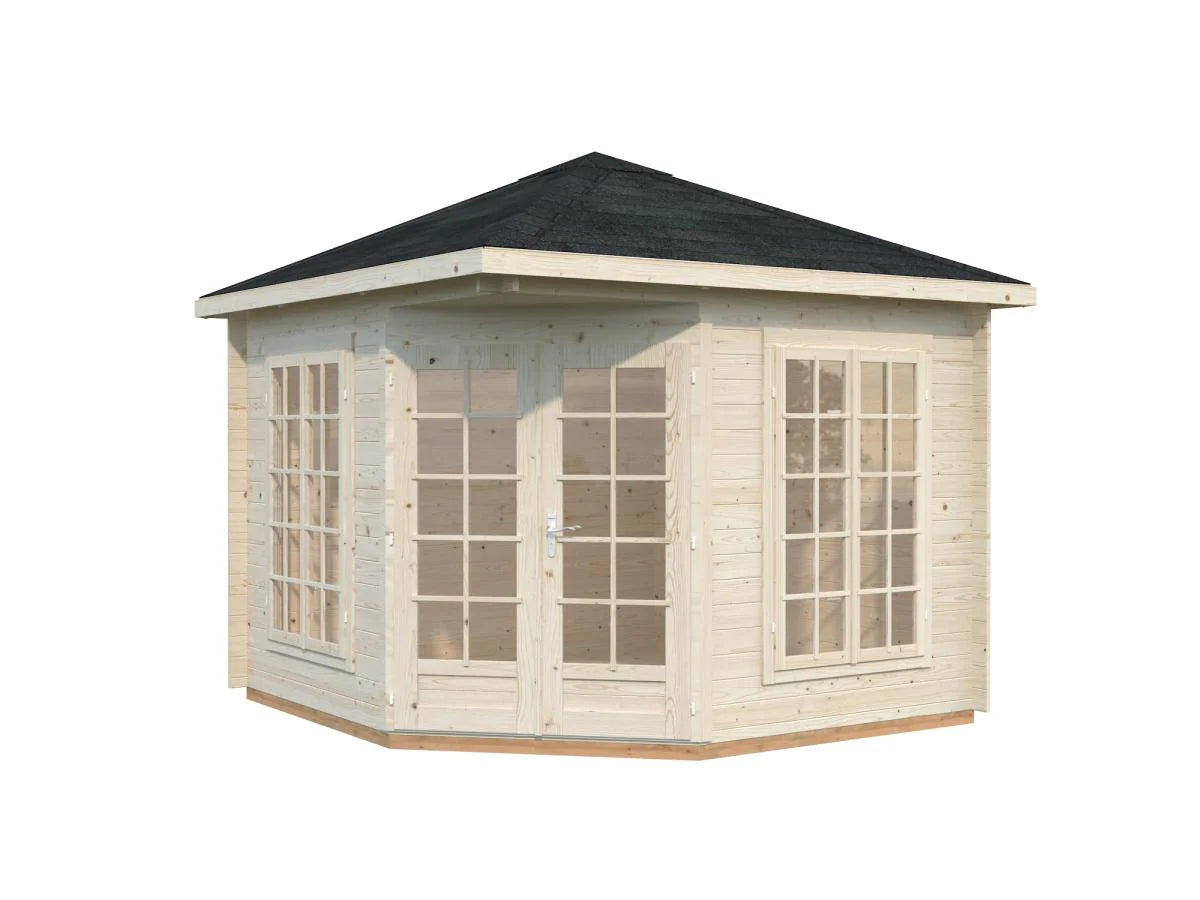 Allwood | Melanie Classic Corner Cabin Summer House | 75 sqft