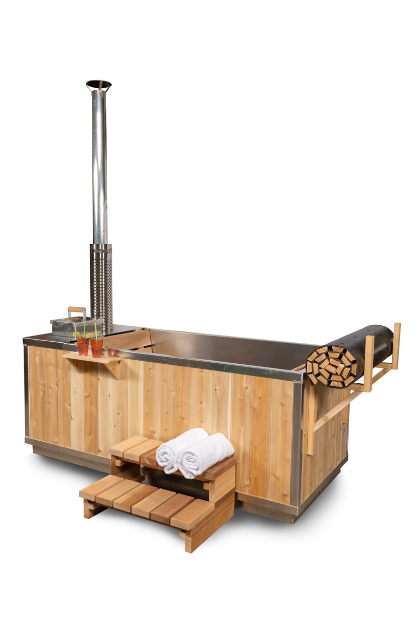 Leisurecraft The Starlight Wood Burning Hot Tub