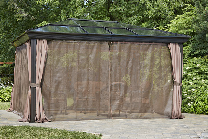 Gazebo Penguin Venus Gazebo 12'x14' Polycarbonate Roof