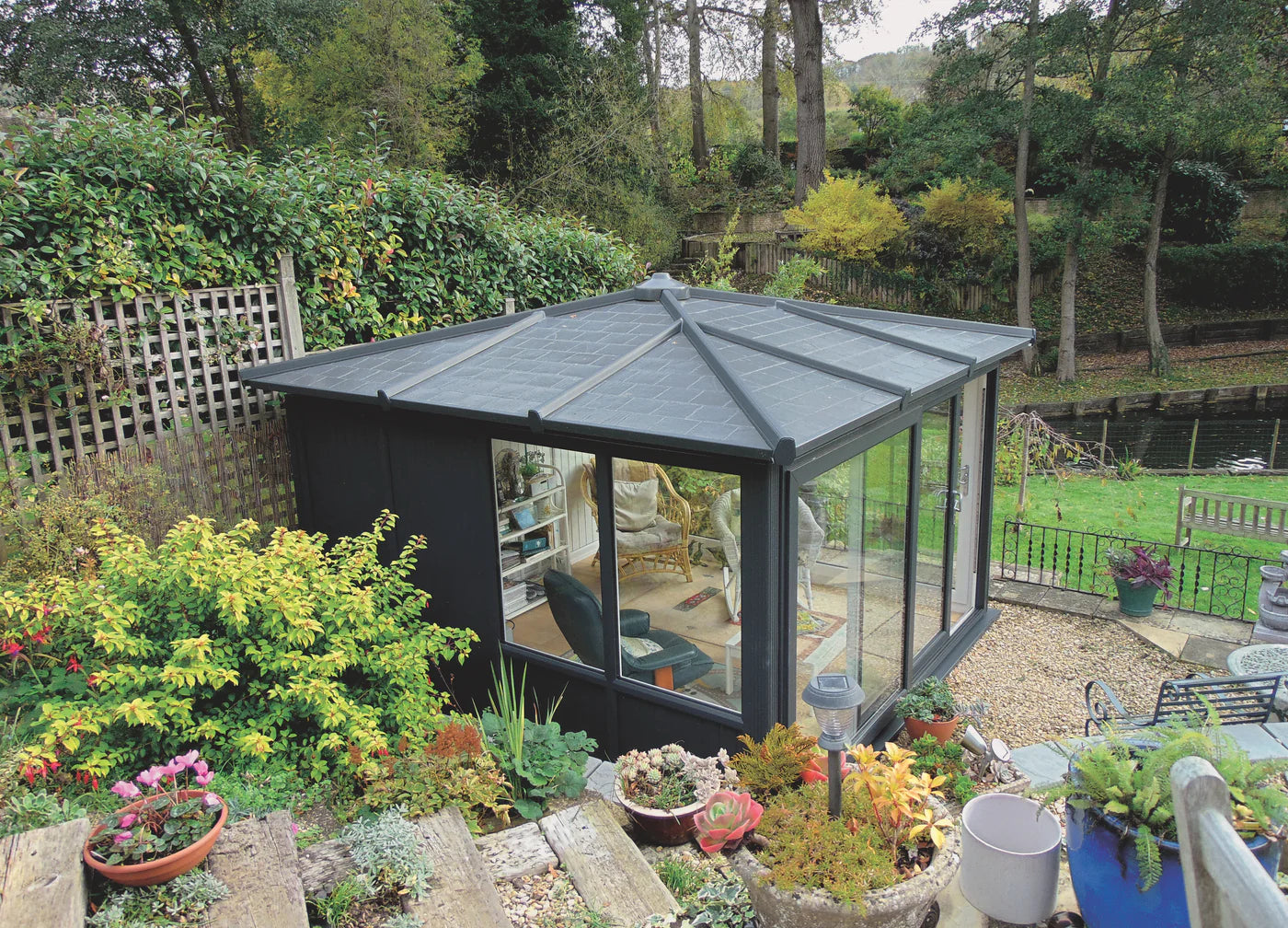 Exaco | Madison 11' X 11' Nordic Garden Room