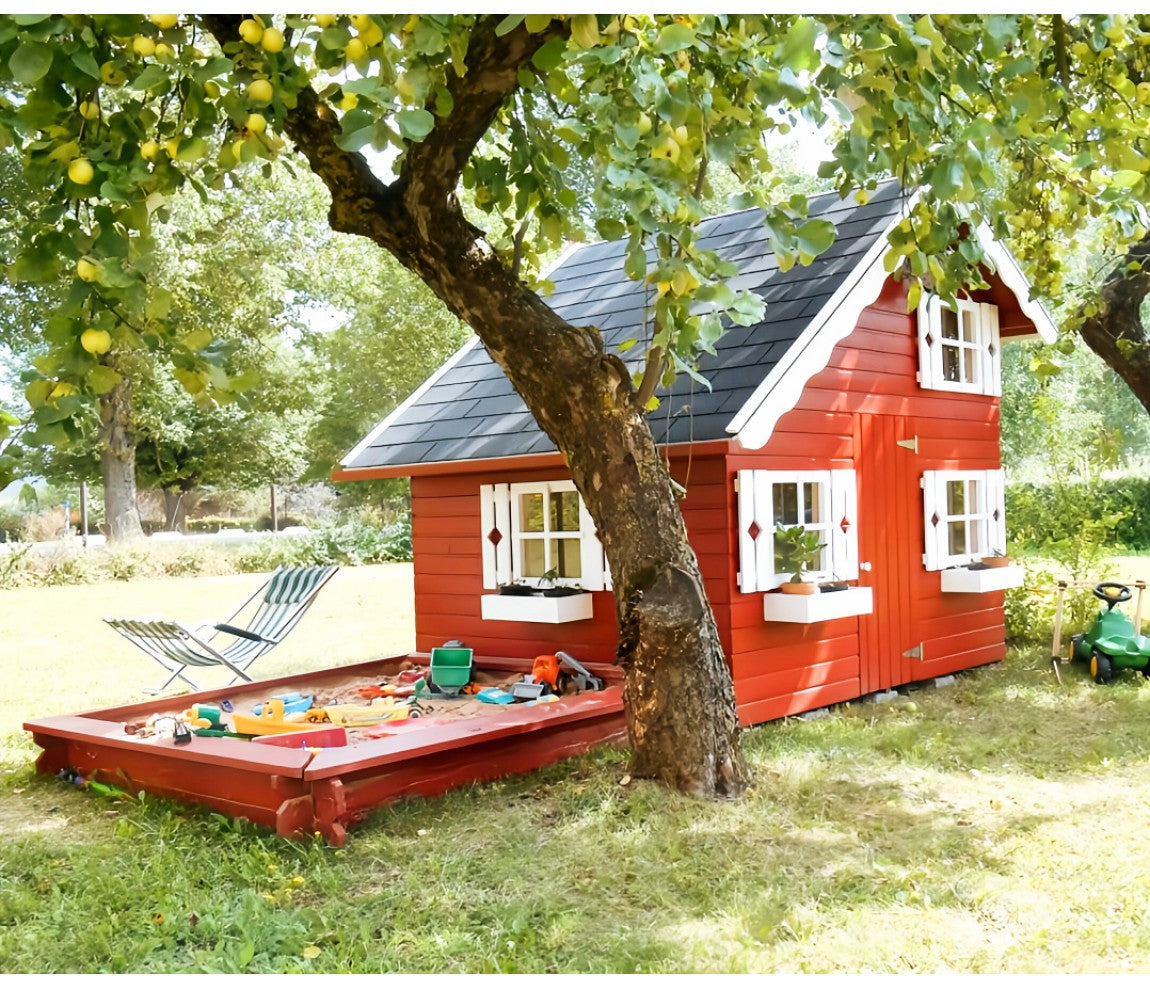 Allwood | Playhouse Rascal | 41 Sqf + 25 Sqf Mini Loft