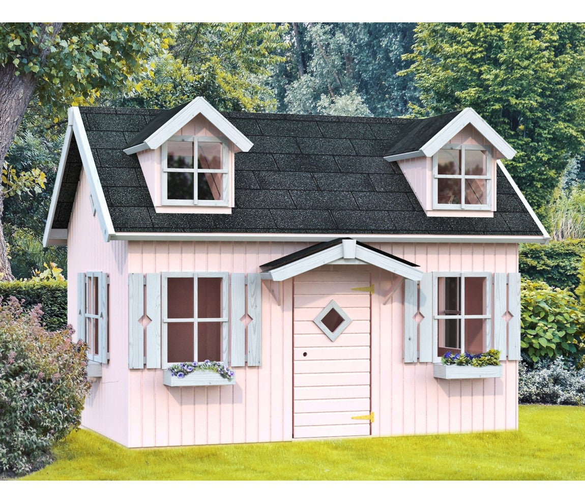 Allwood | Playhouse Wonderland | 59 Sqf + 16 Sqf Mini Loft