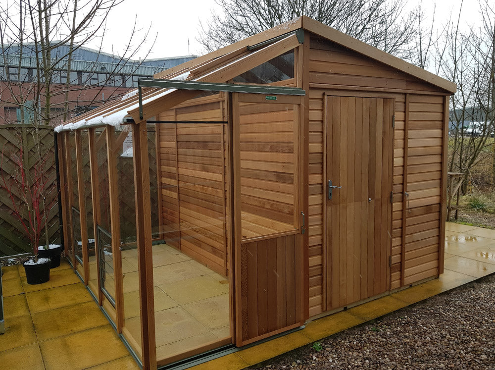 Alton Greenhouse | Fusion Cedar Workshop & Greenhouse
