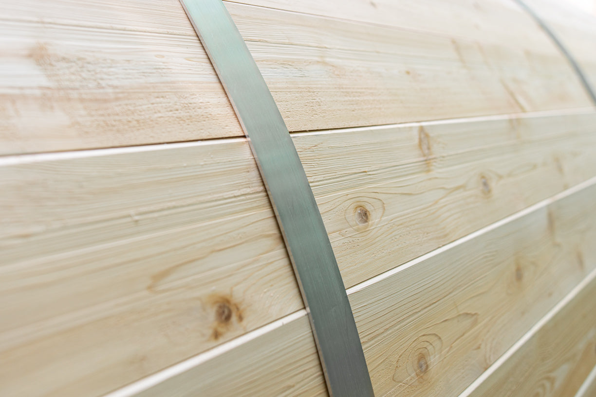 Leisurecraft CT Tranquility Barrel Sauna Woodburning