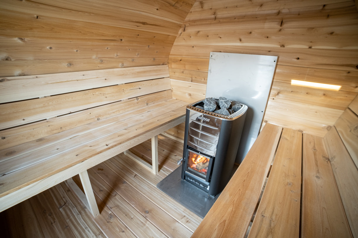 Leisurecraft CT MiniPOD Sauna Woodburning