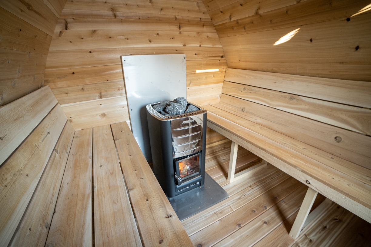 Leisurecraft CT MiniPOD Sauna Woodburning