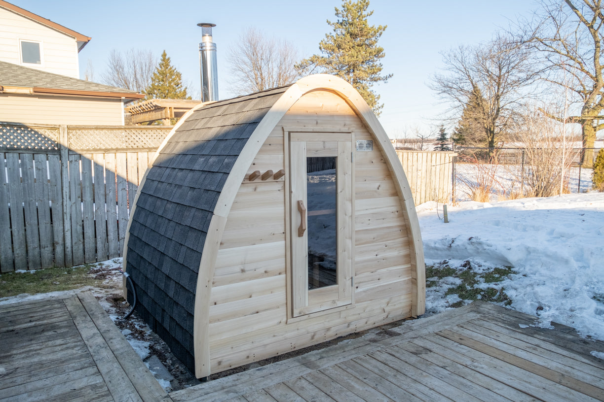 Leisurecraft CT MiniPOD Sauna Woodburning
