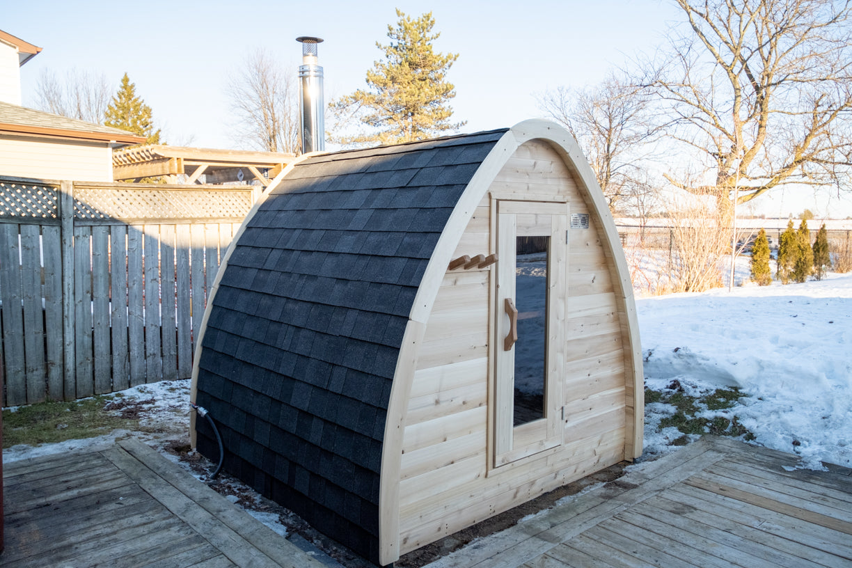 Leisurecraft CT MiniPOD Sauna Woodburning