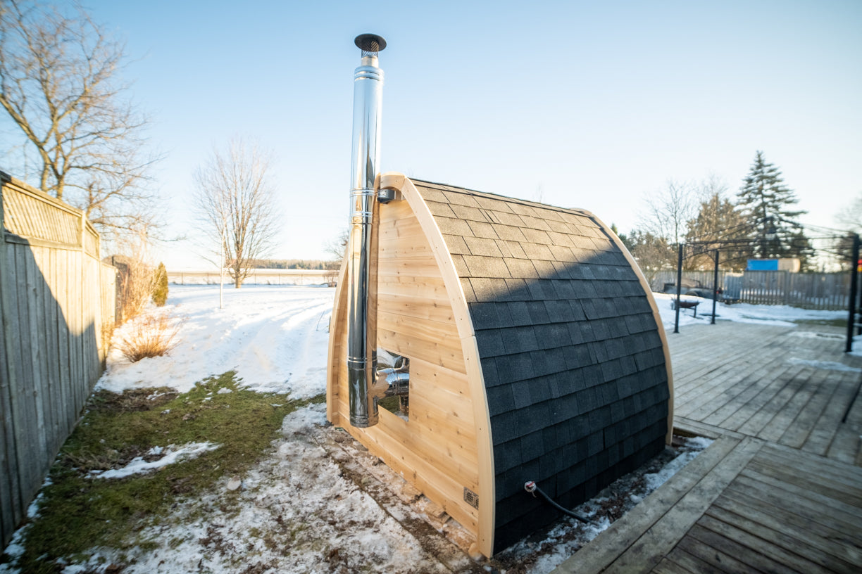 Leisurecraft CT MiniPOD Sauna Woodburning