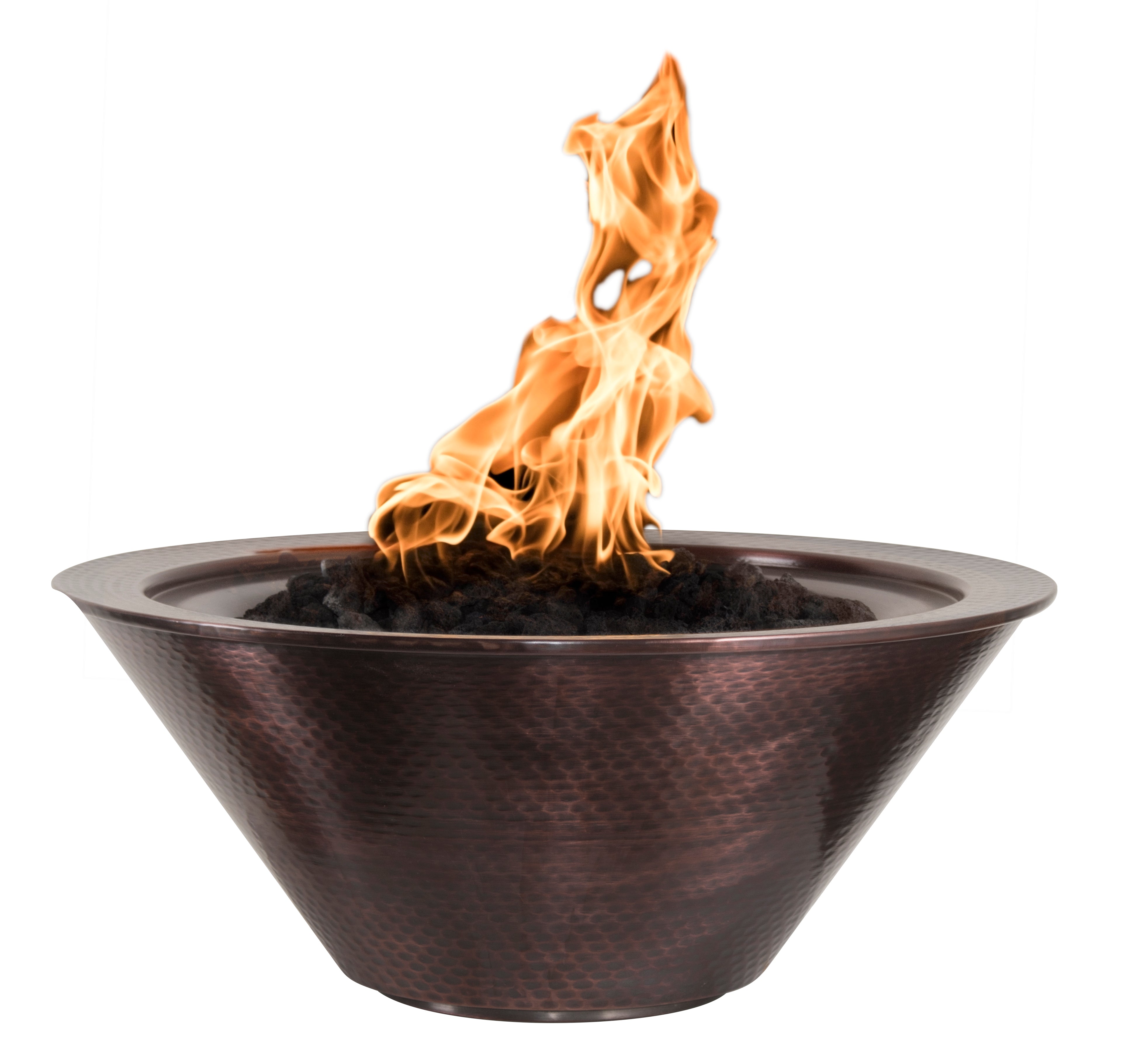 The Outdoor Plus Cazo Fire Bowl - Hammered Copper