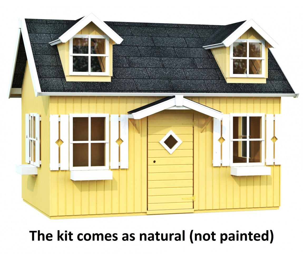 Allwood | Playhouse Wonderland | 59 Sqf + 16 Sqf Mini Loft