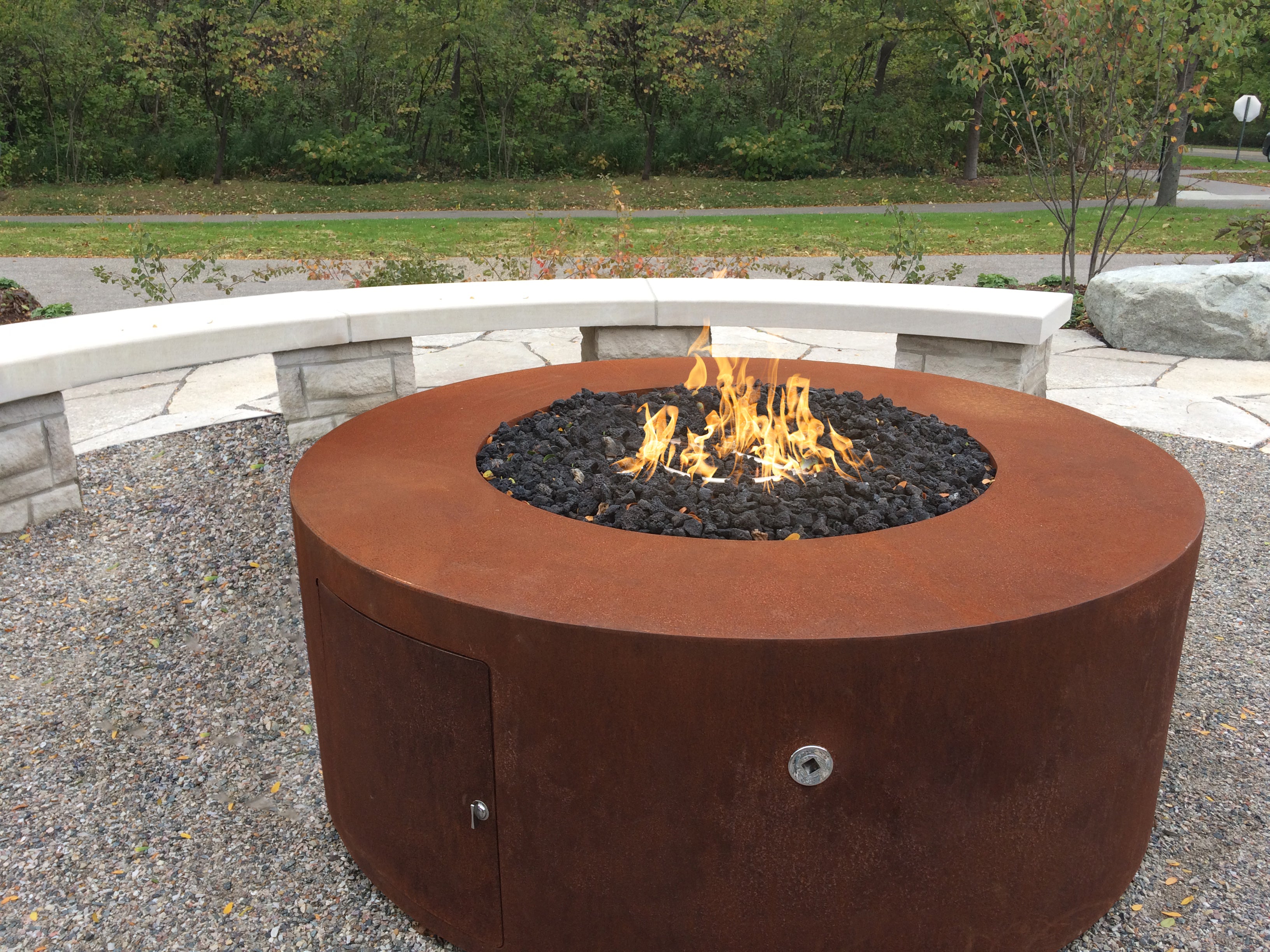 The Outdoor Plus Unity Fire Pit - Metal Finish