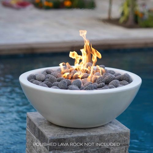 The Outdoor Plus Sedona Fire Bowl - GFRC Concrete