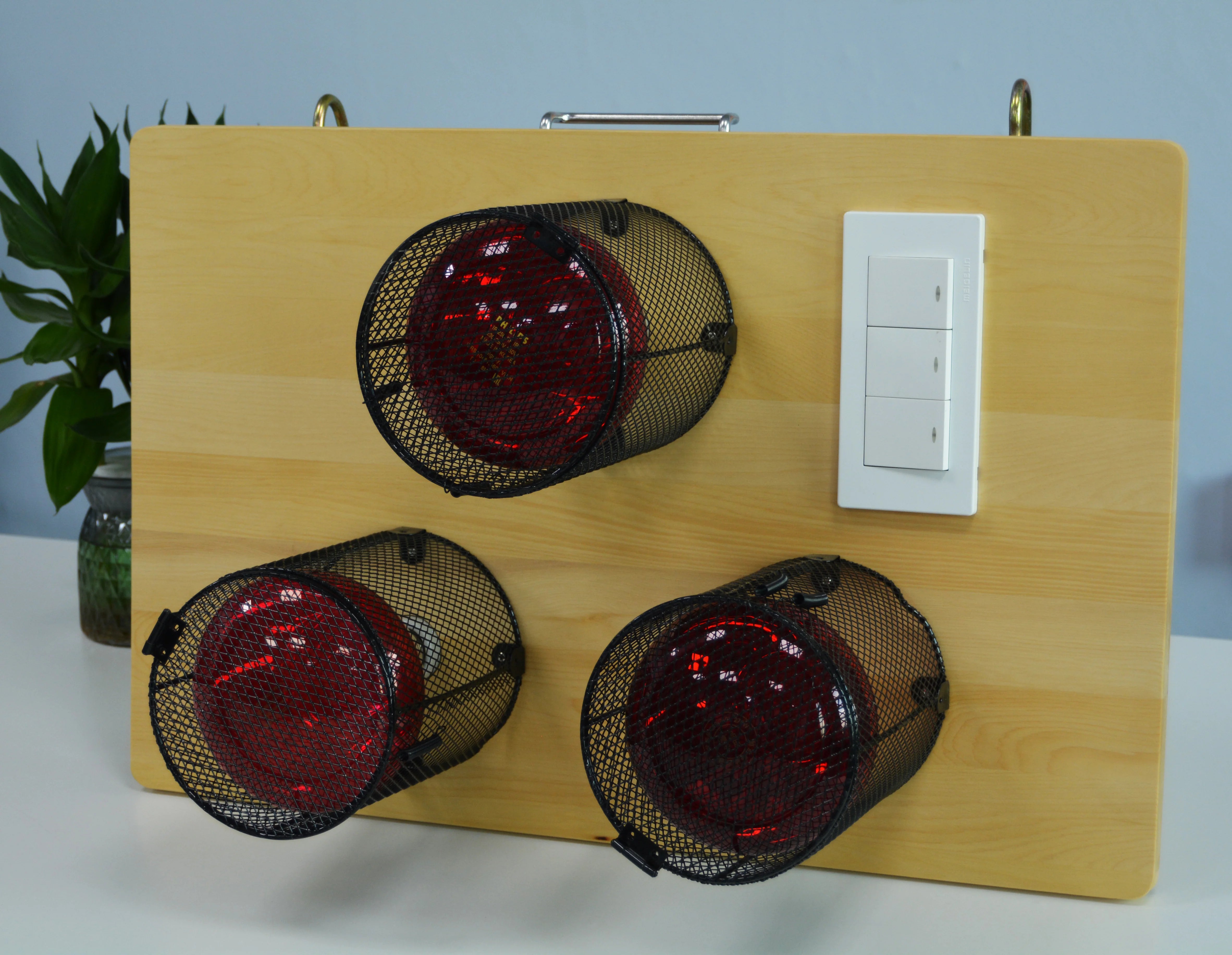 Red Light Therapy Station (1 or 3 Bulb)