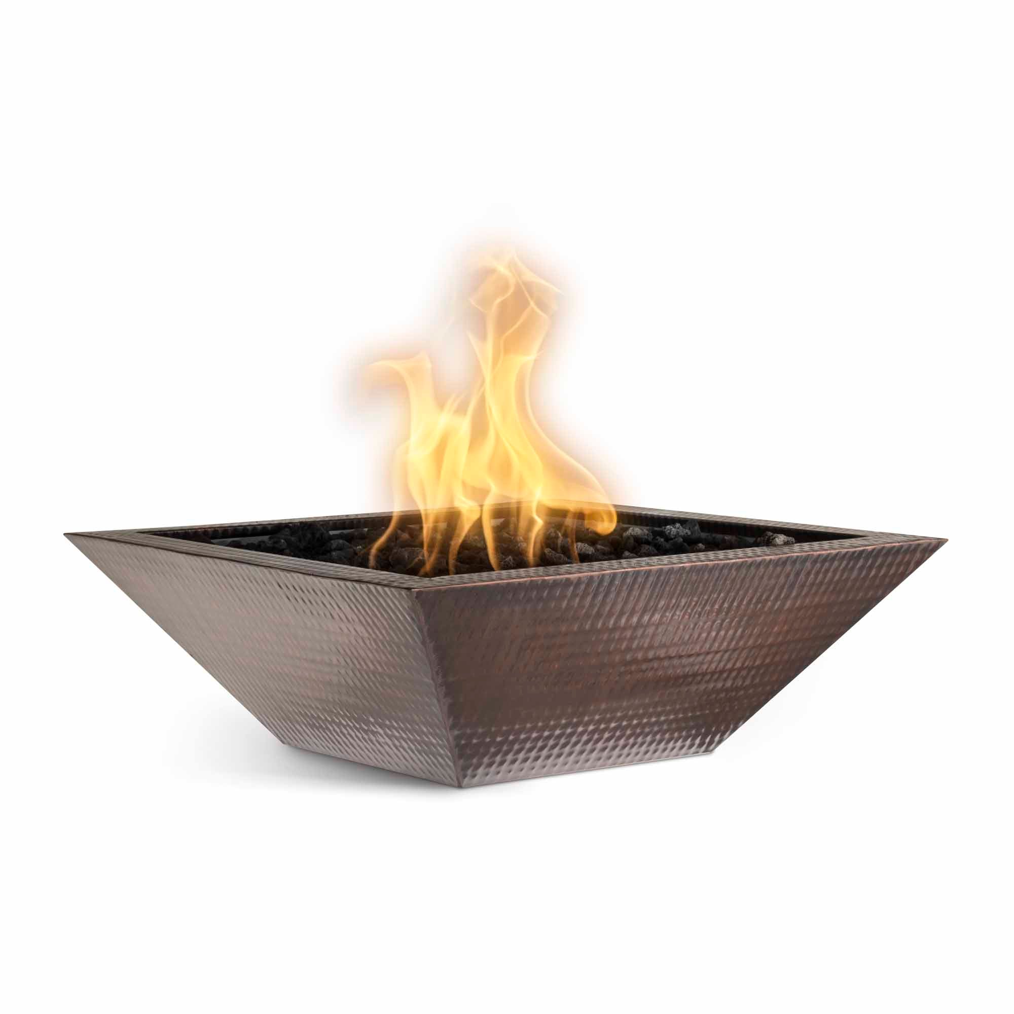 The Outdoor Plus Maya Fire Bowl - Metal Finish