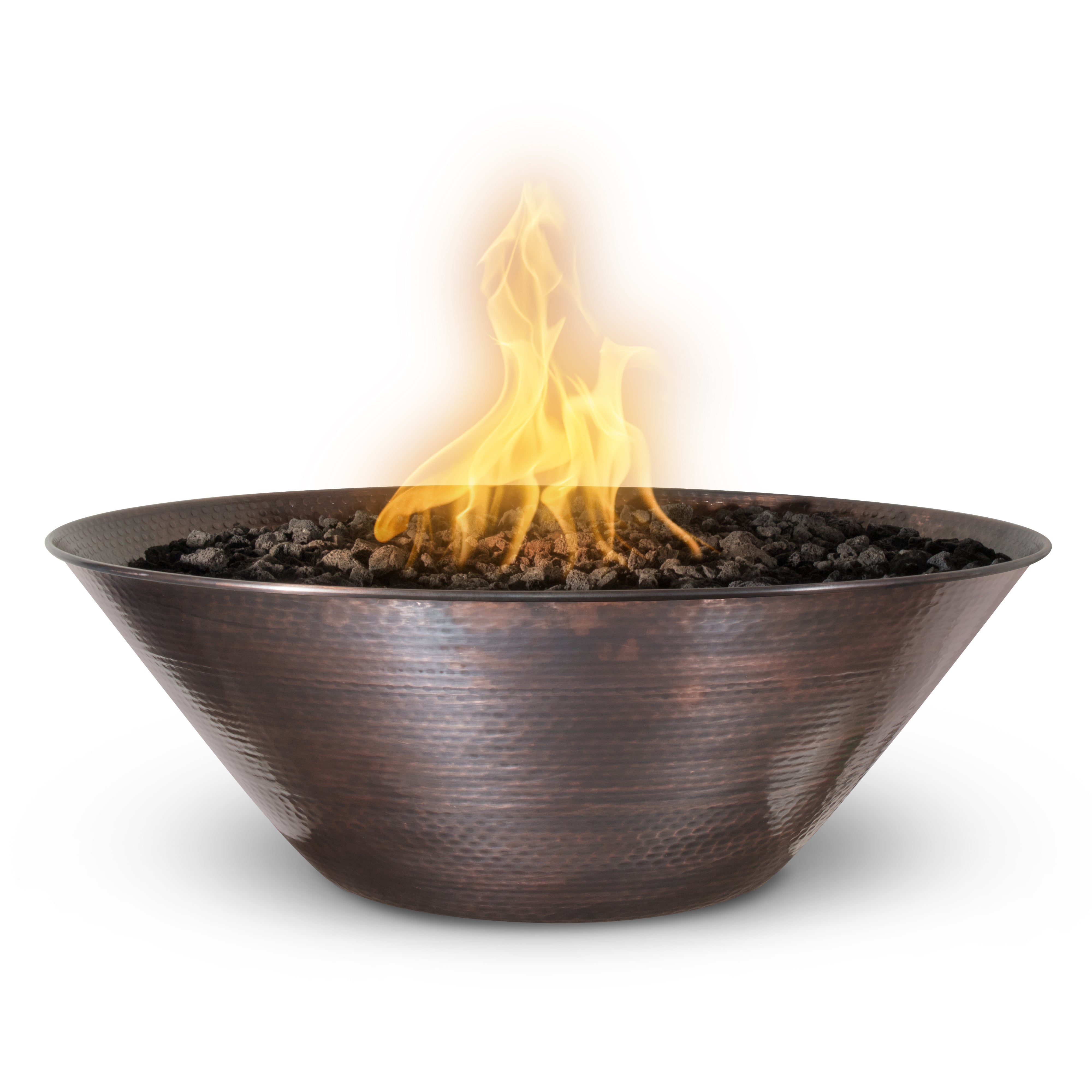 The Outdoor Plus Remi Fire Bowl - Hammered Copper