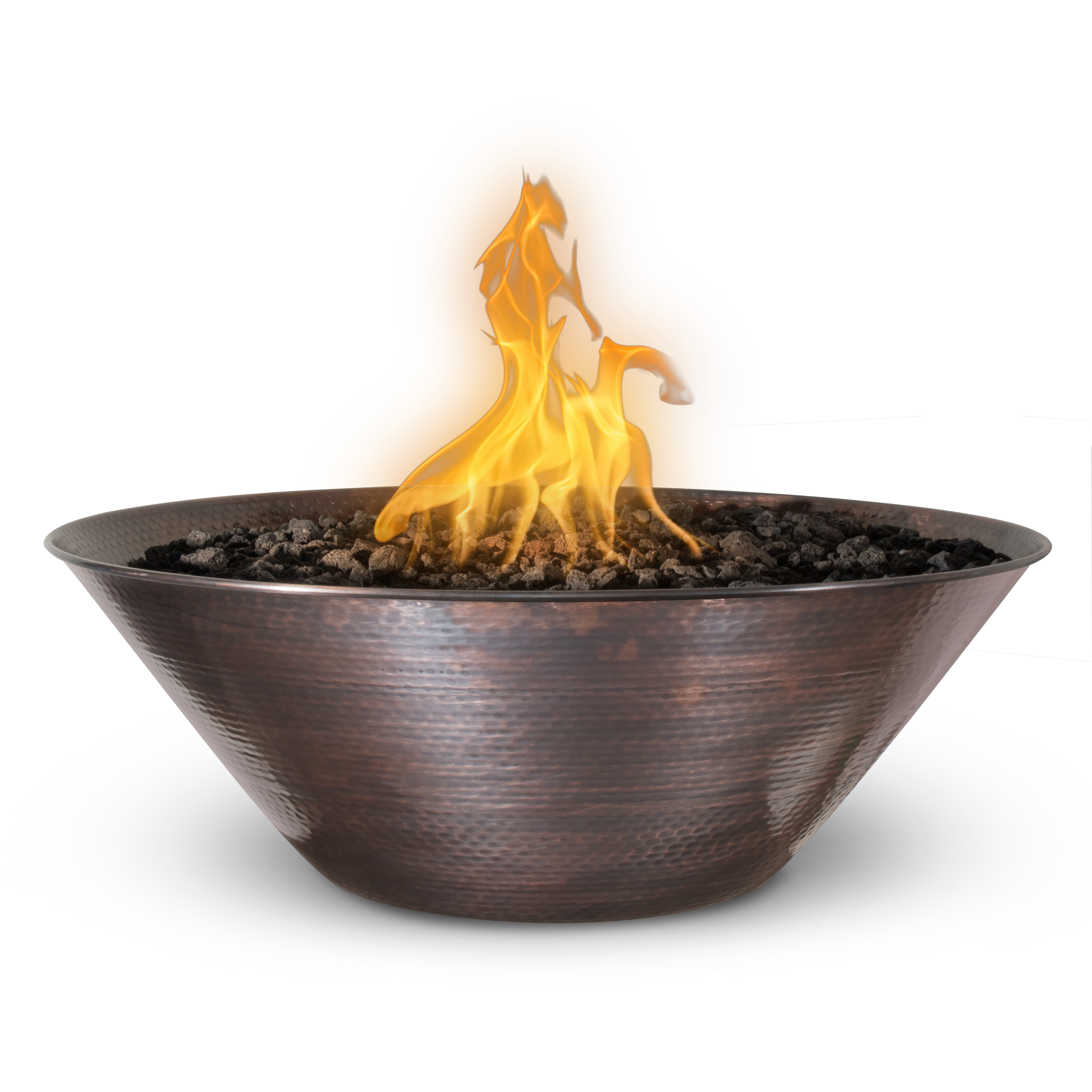 The Outdoor Plus Remi Fire Bowl - Hammered Copper