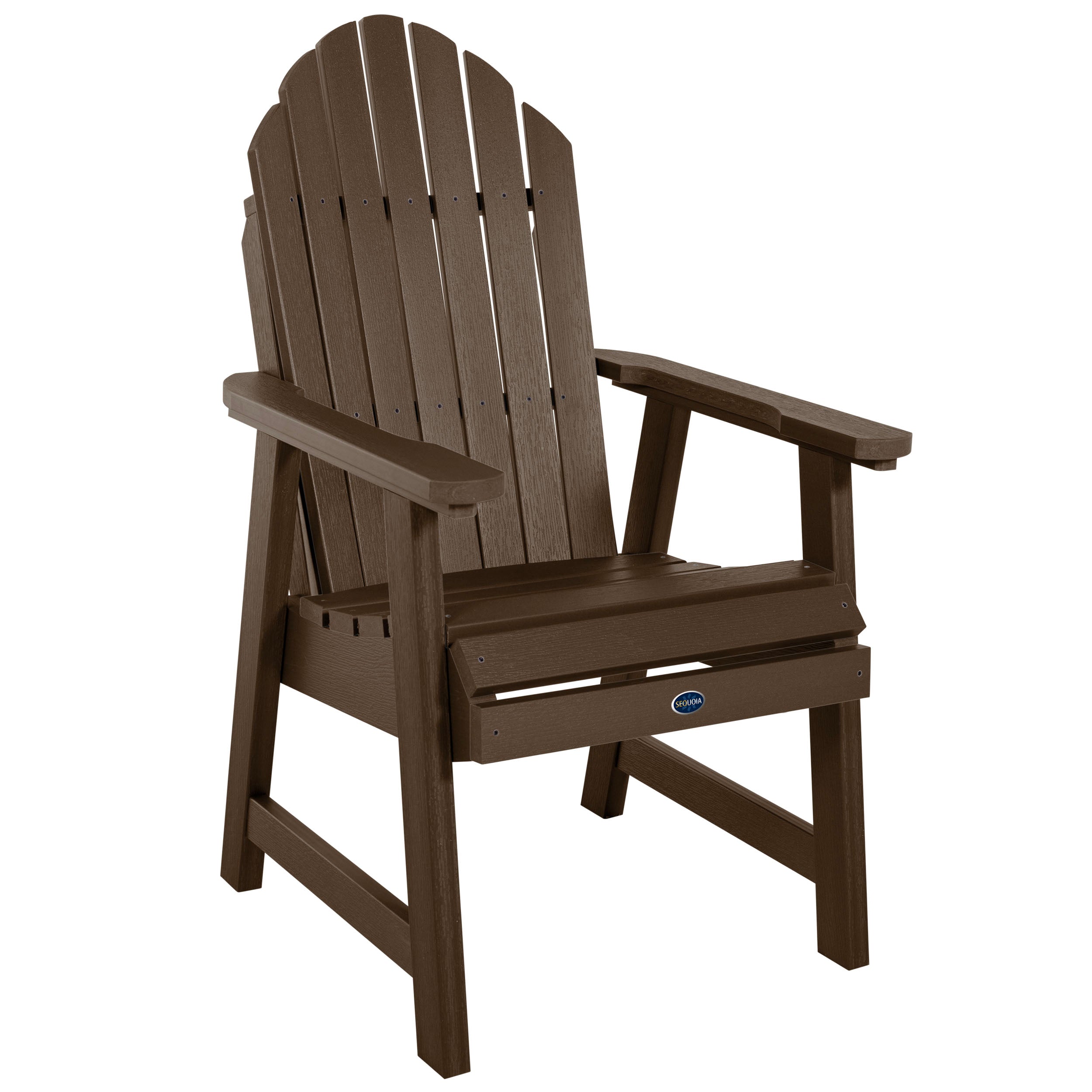 Sequoia Professional Horizon Adirondack Deck Dining Chair Dining Height