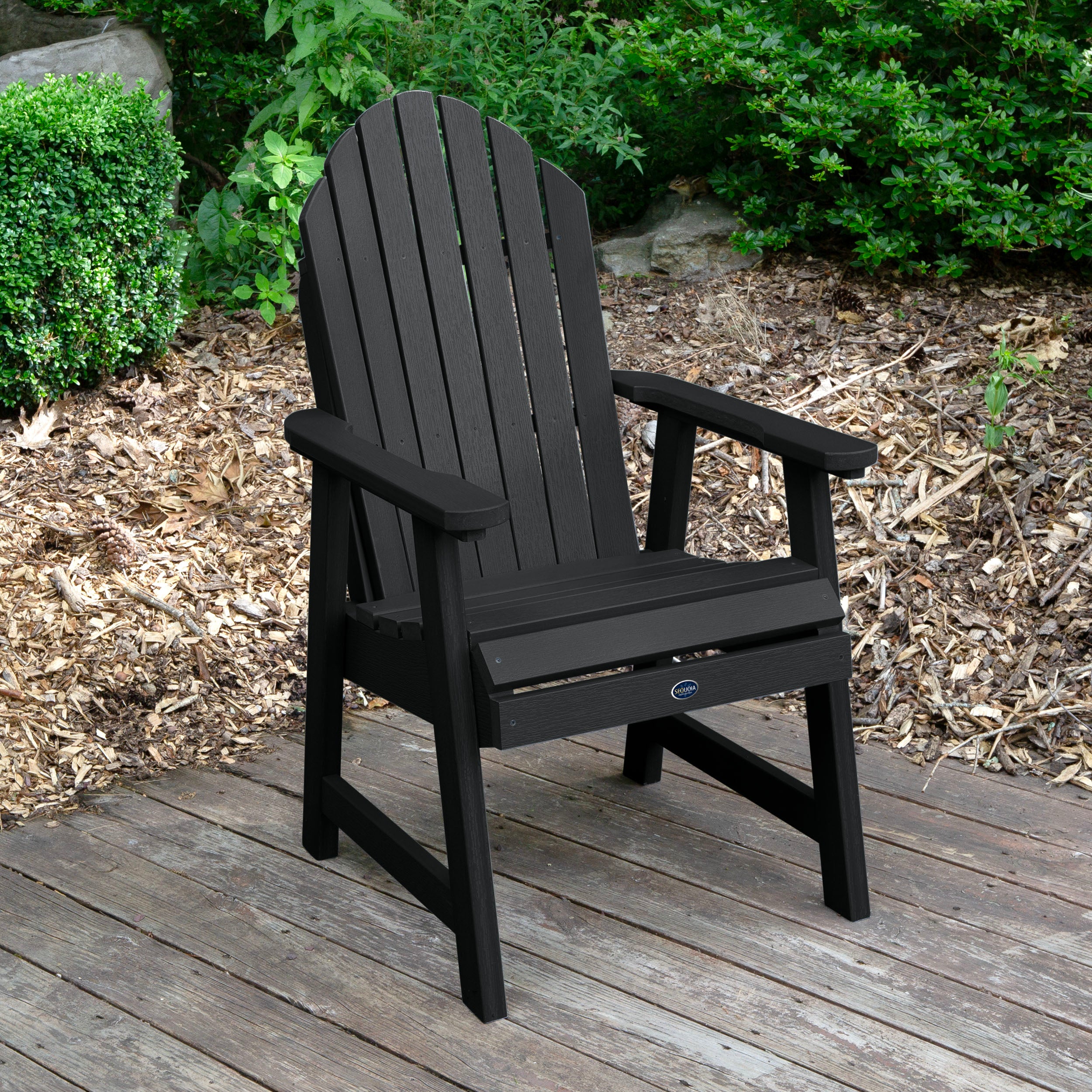 Sequoia Professional Horizon Adirondack Deck Dining Chair Dining Height