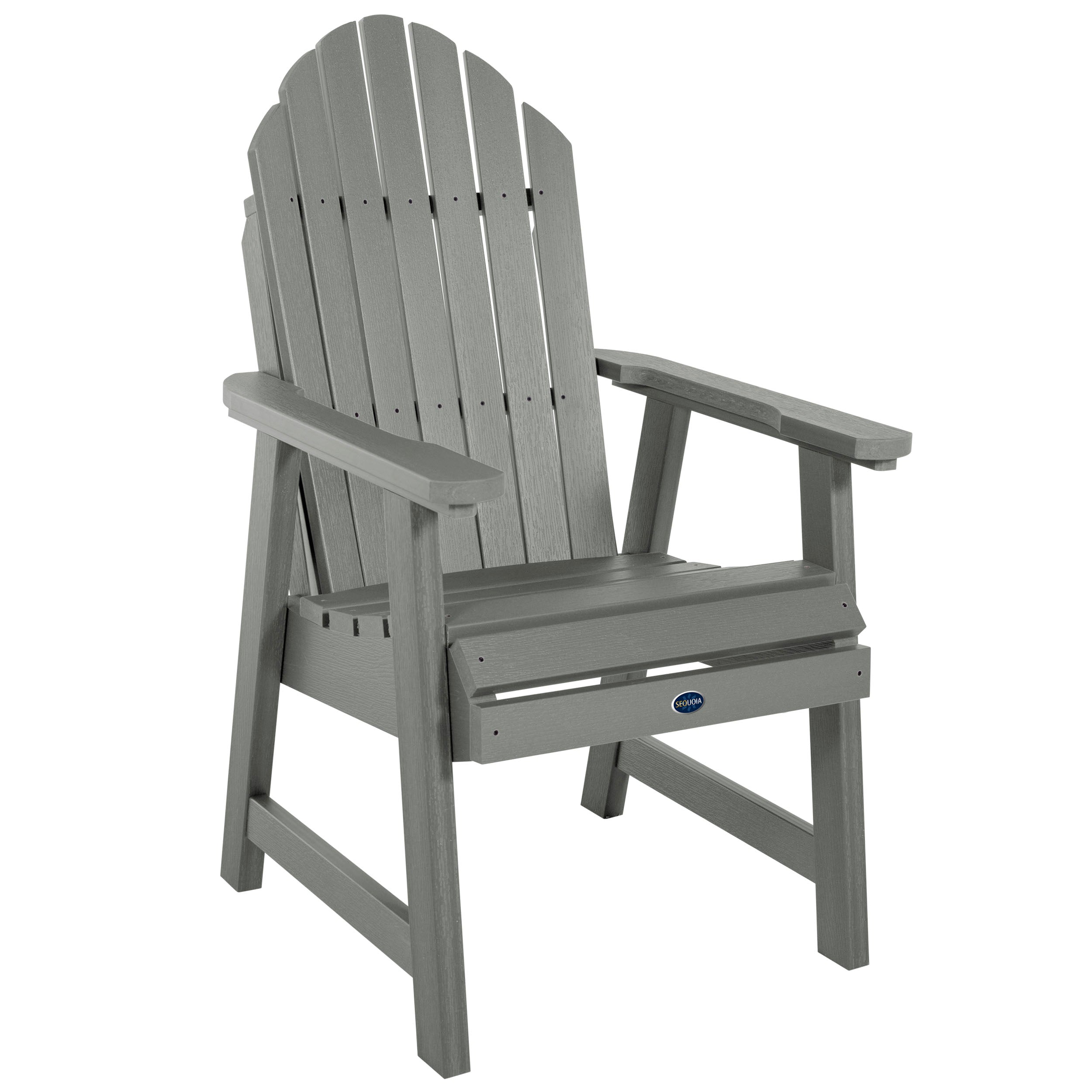 Sequoia Professional Horizon Adirondack Deck Dining Chair Dining Height