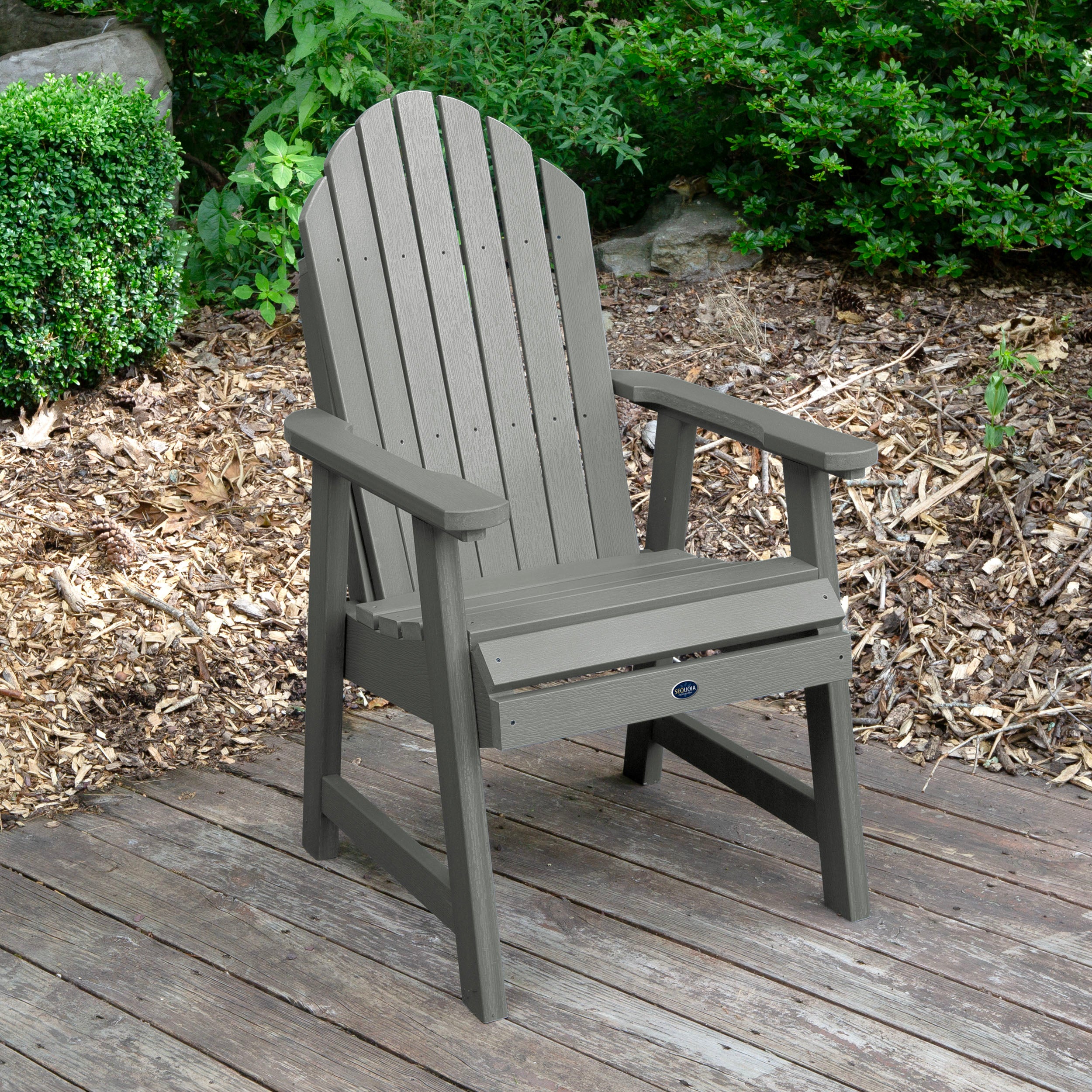 Sequoia Professional Horizon Adirondack Deck Dining Chair Dining Height