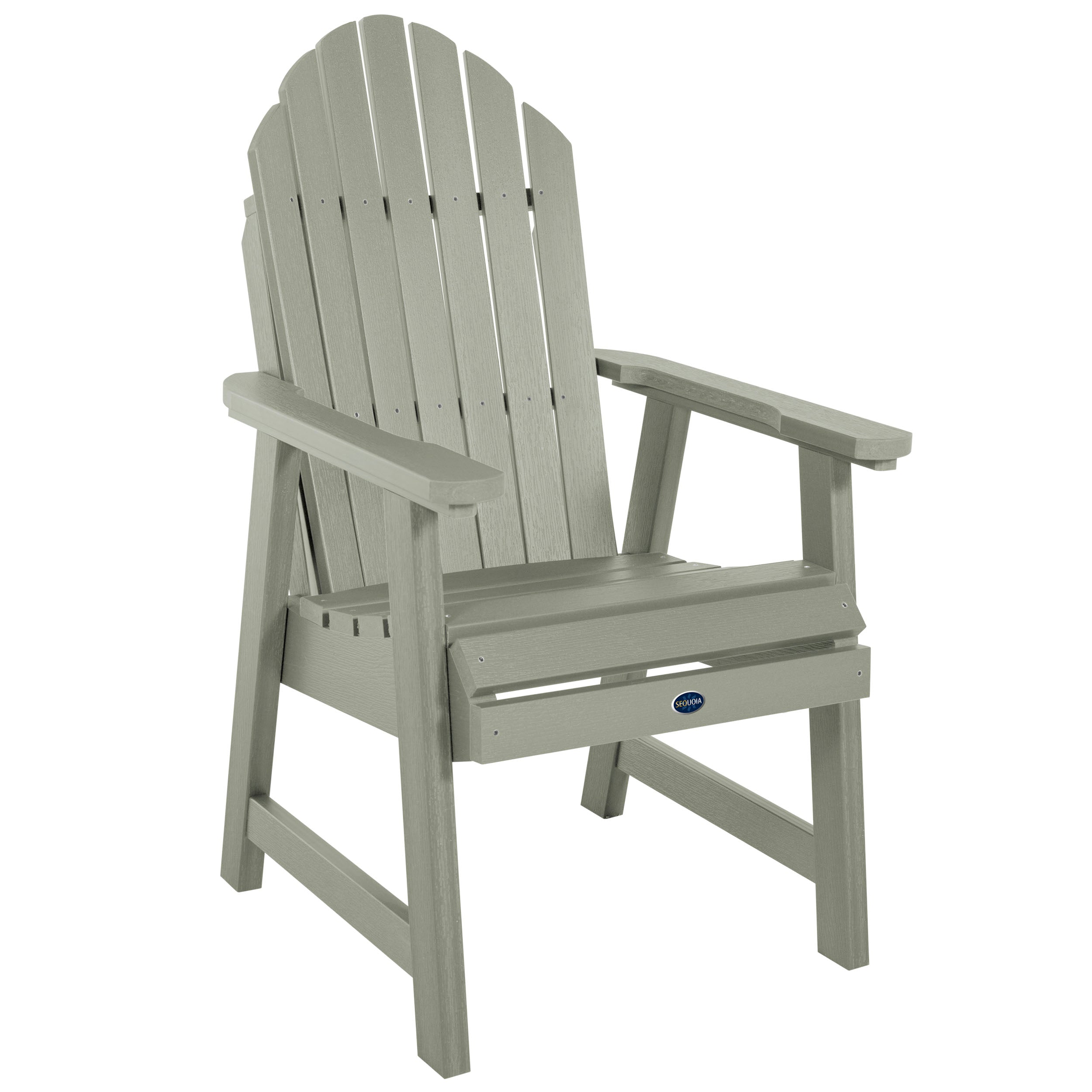 Sequoia Professional Horizon Adirondack Deck Dining Chair Dining Height