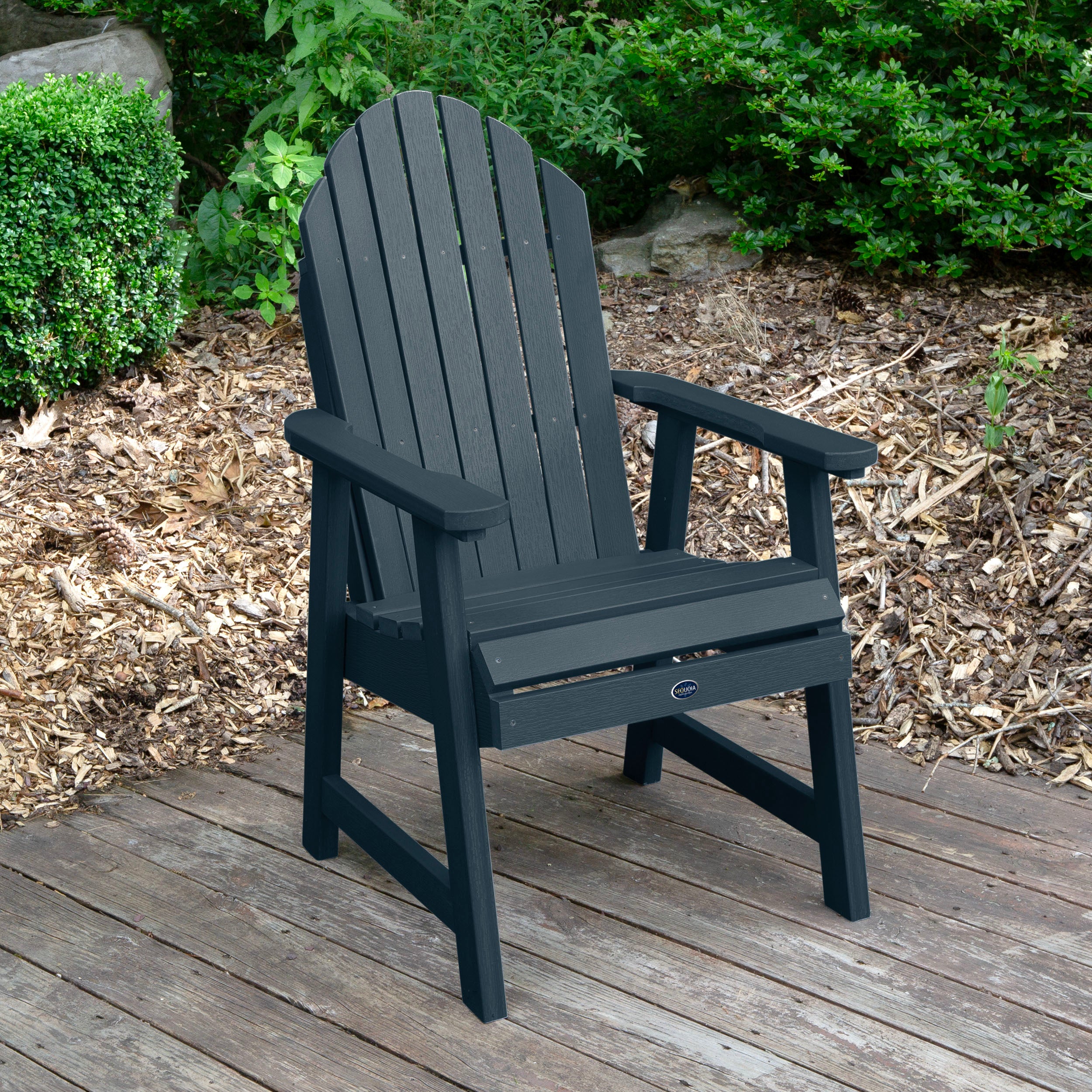 Sequoia Professional Horizon Adirondack Deck Dining Chair Dining Height