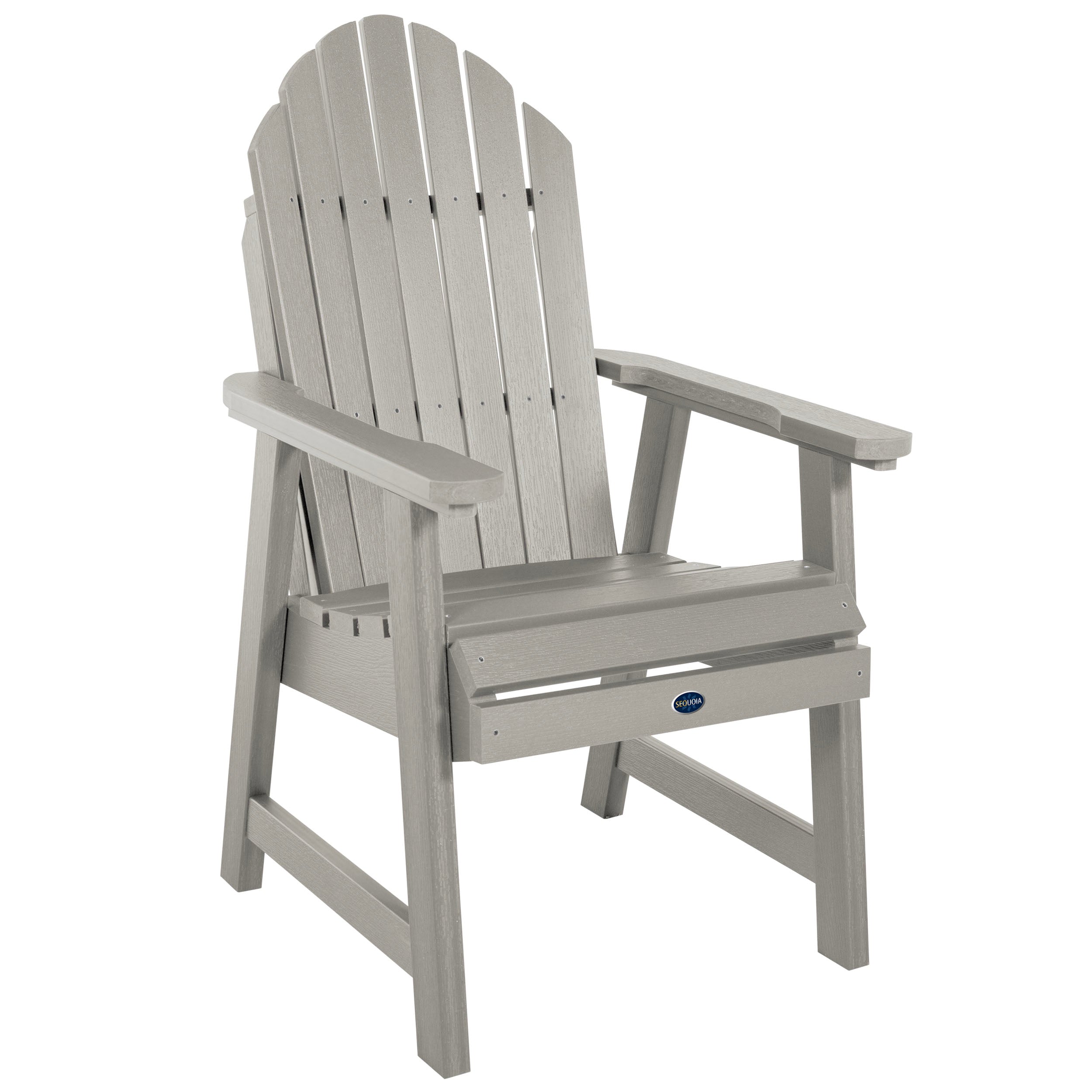 Sequoia Professional Horizon Adirondack Deck Dining Chair Dining Height