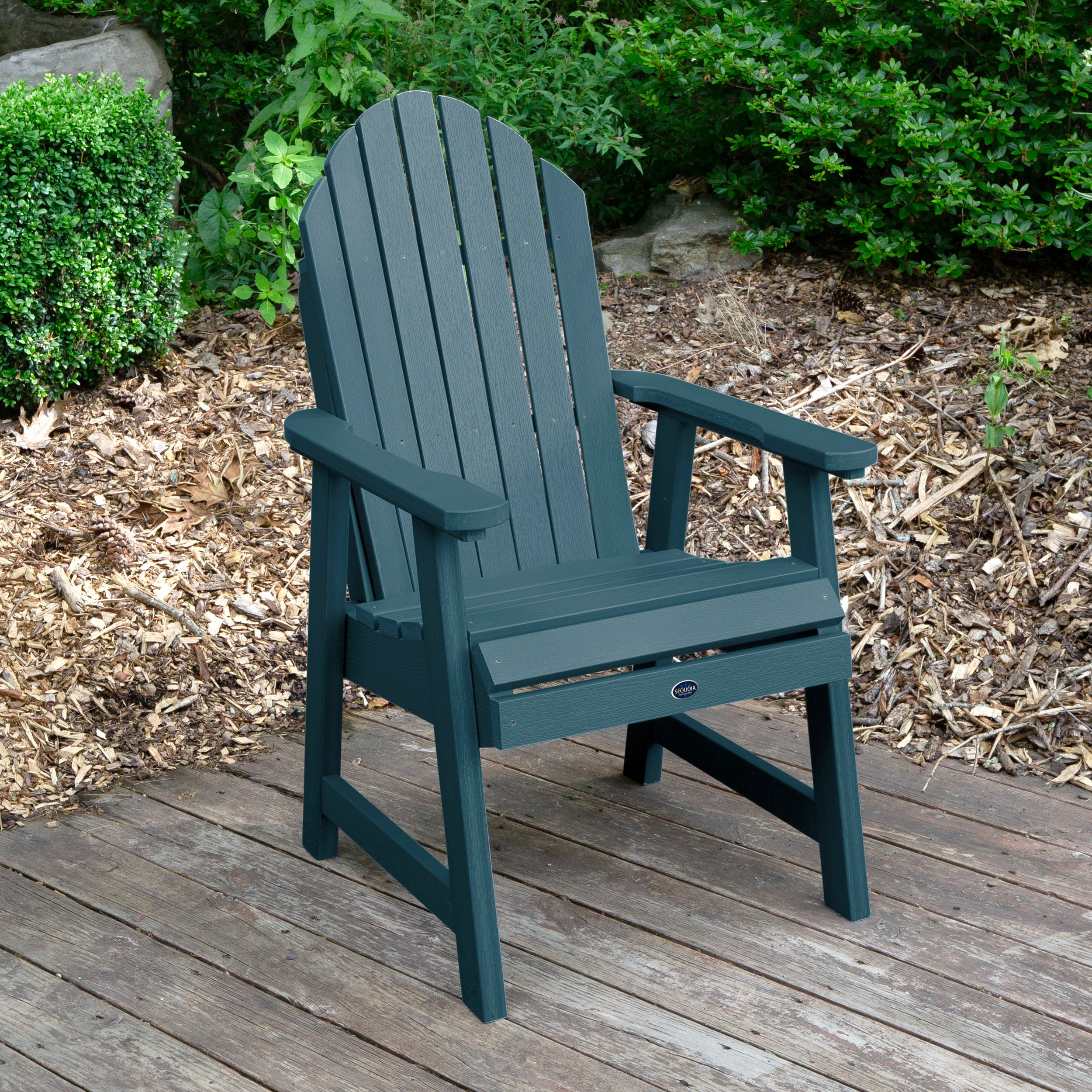 Sequoia Professional Horizon Adirondack Deck Dining Chair Dining Height