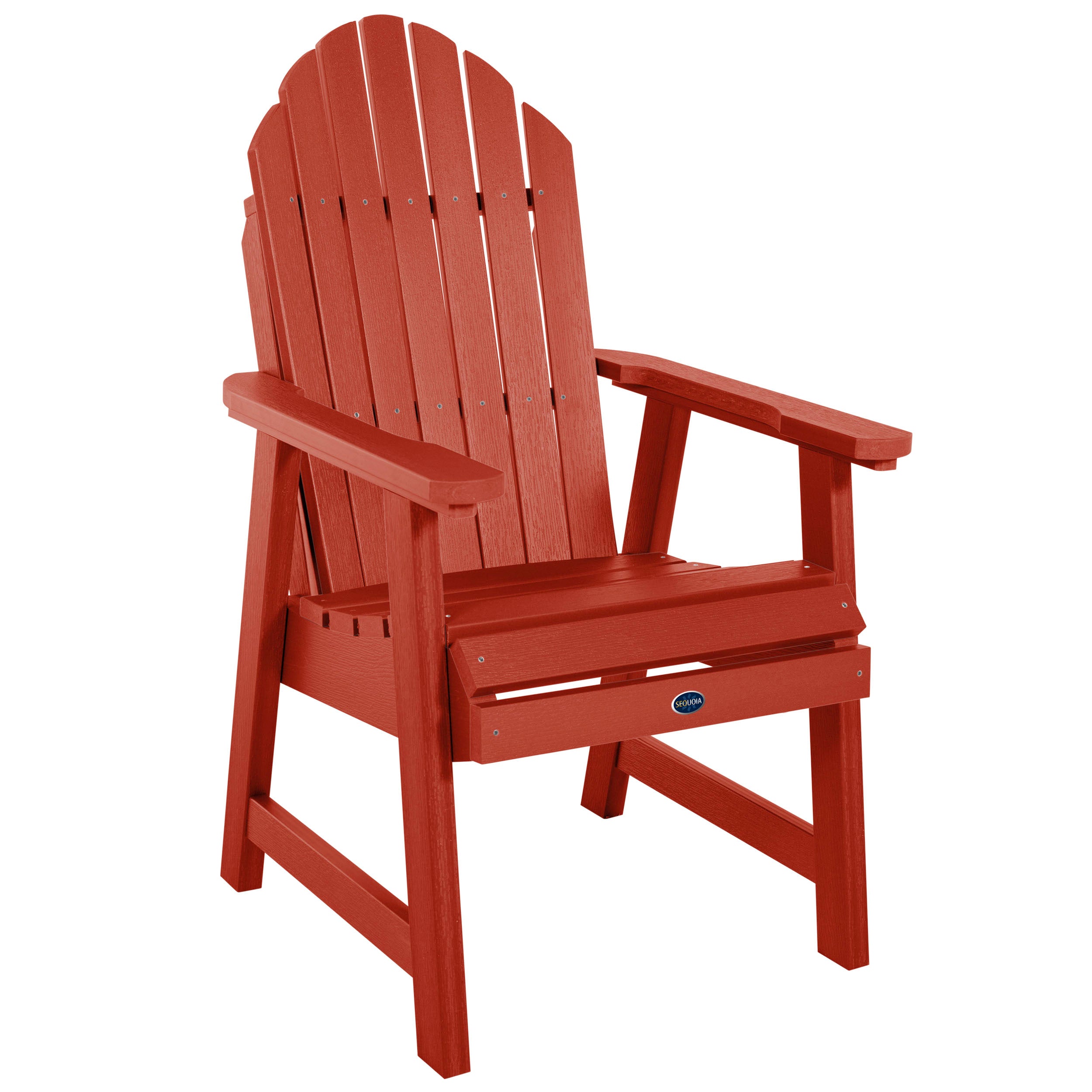 Sequoia Professional Horizon Adirondack Deck Dining Chair Dining Height
