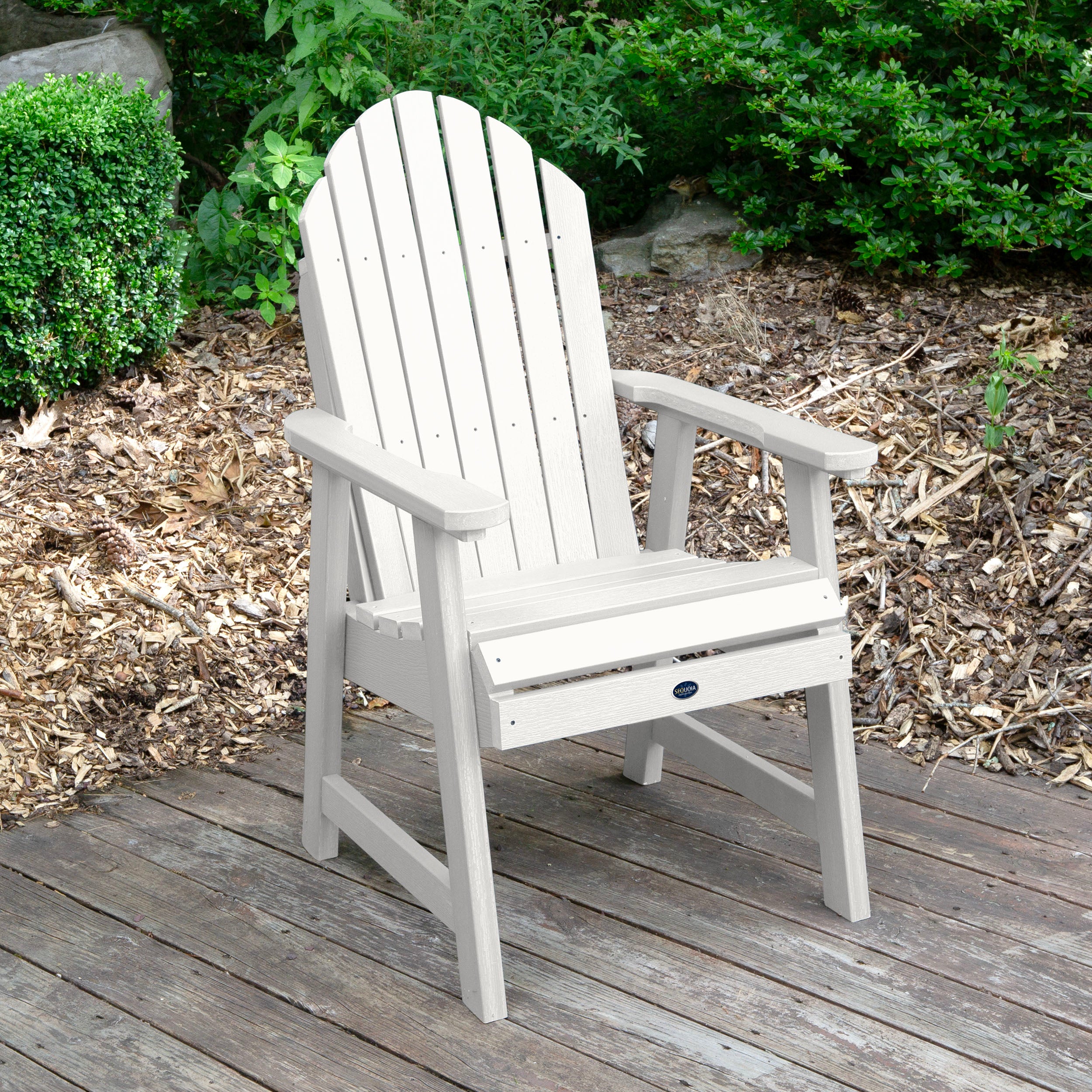 Sequoia Professional Horizon Adirondack Deck Dining Chair Dining Height