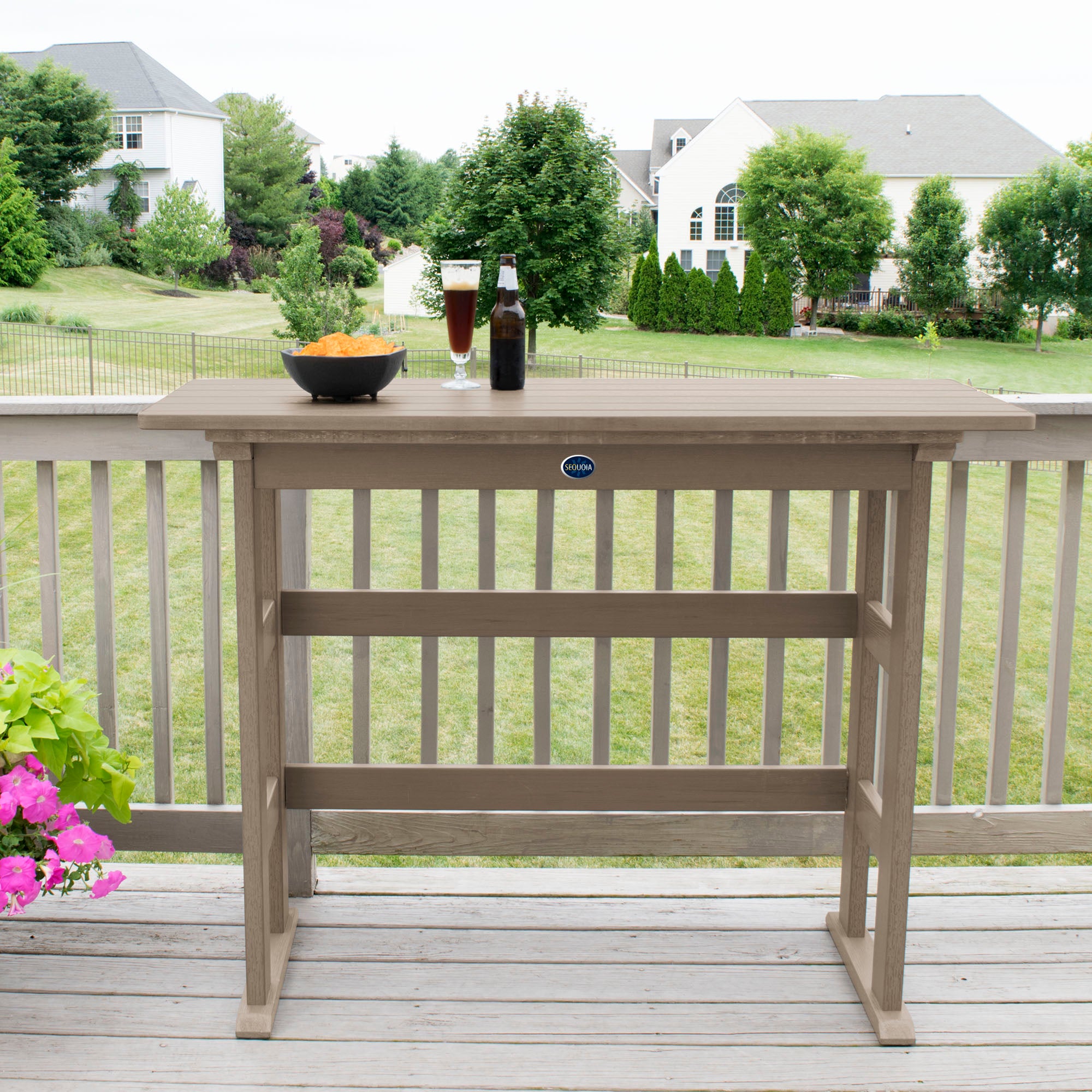 Sequoia Professional Blue Ridge Balcony Table Bar Height