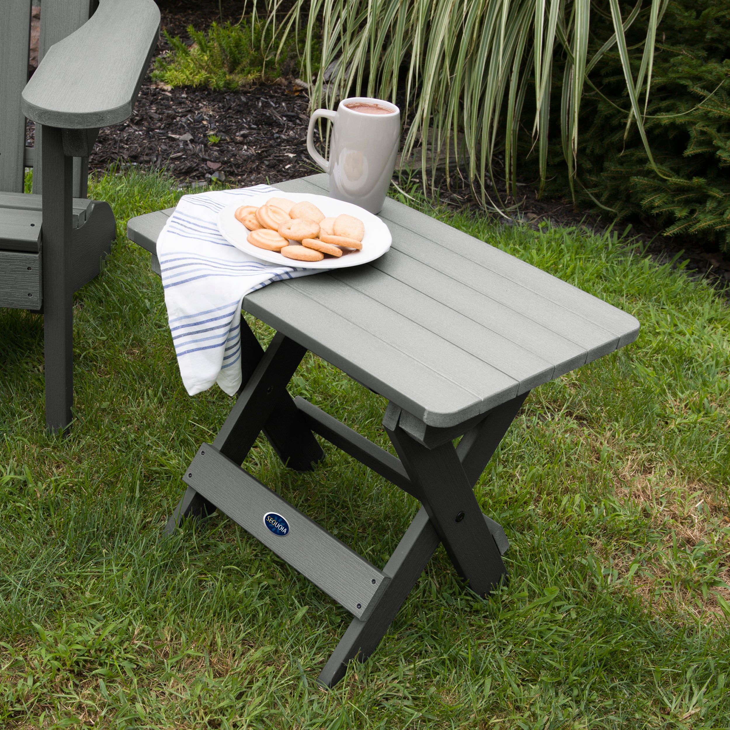 Sequoia Professional Folding Adirondack Side Table