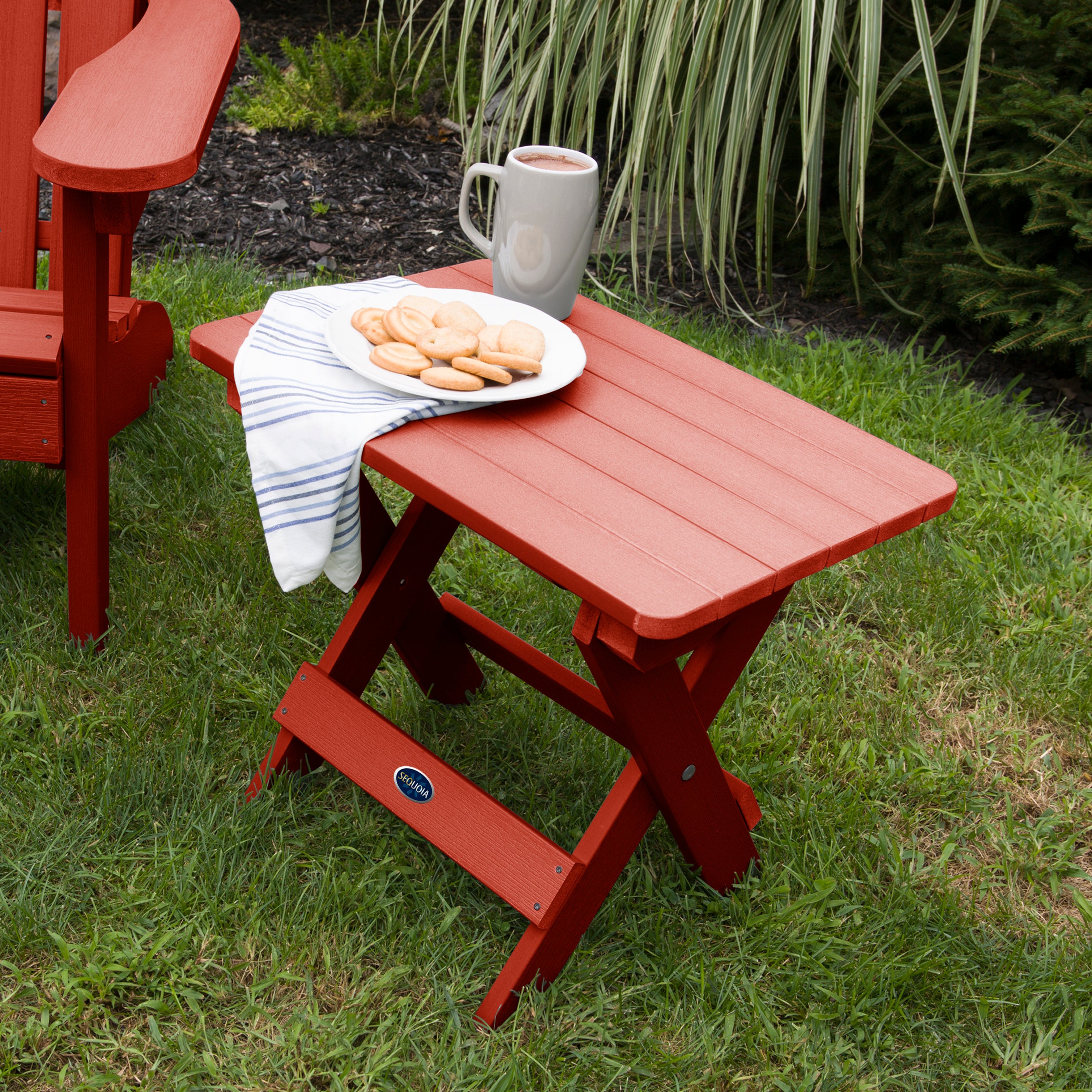 Sequoia Professional Folding Adirondack Side Table
