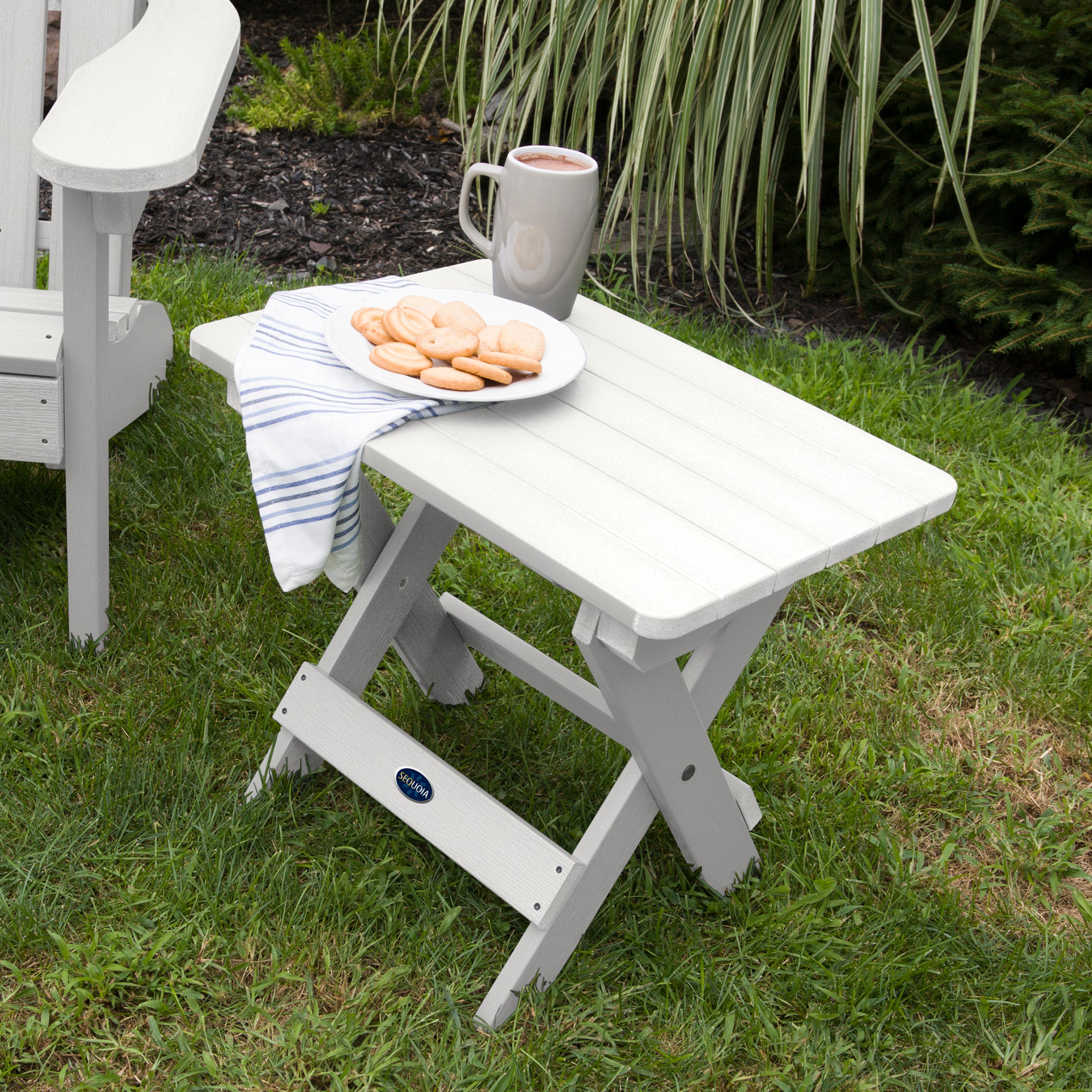 Sequoia Professional Folding Adirondack Side Table