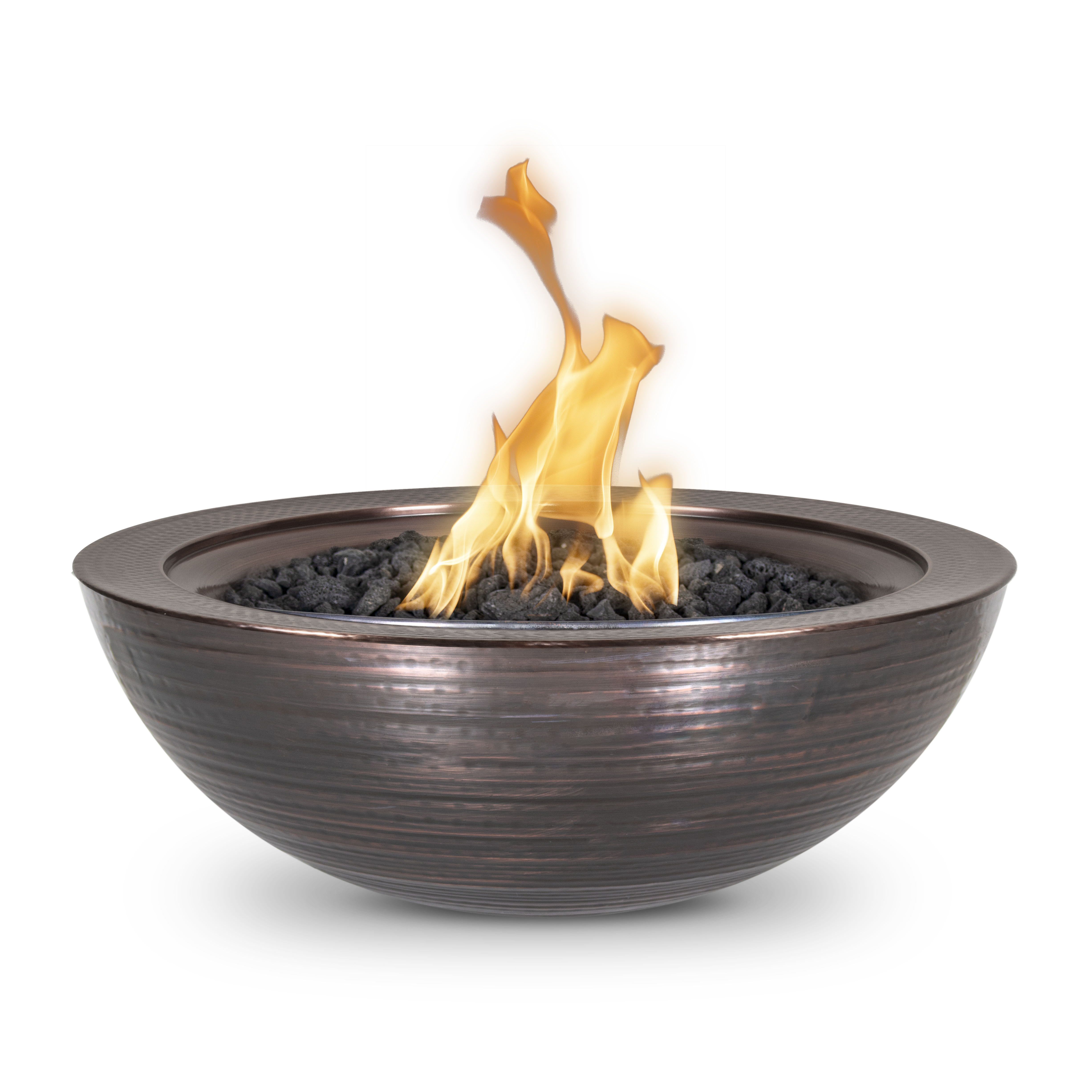 The Outdoor Plus Sedona Fire Bowl - Hammered Copper
