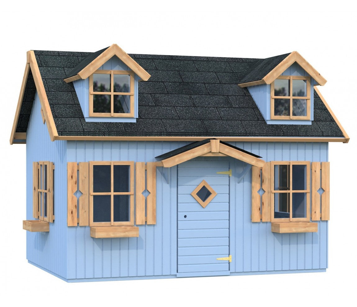 Allwood | Playhouse Wonderland | 59 Sqf + 16 Sqf Mini Loft