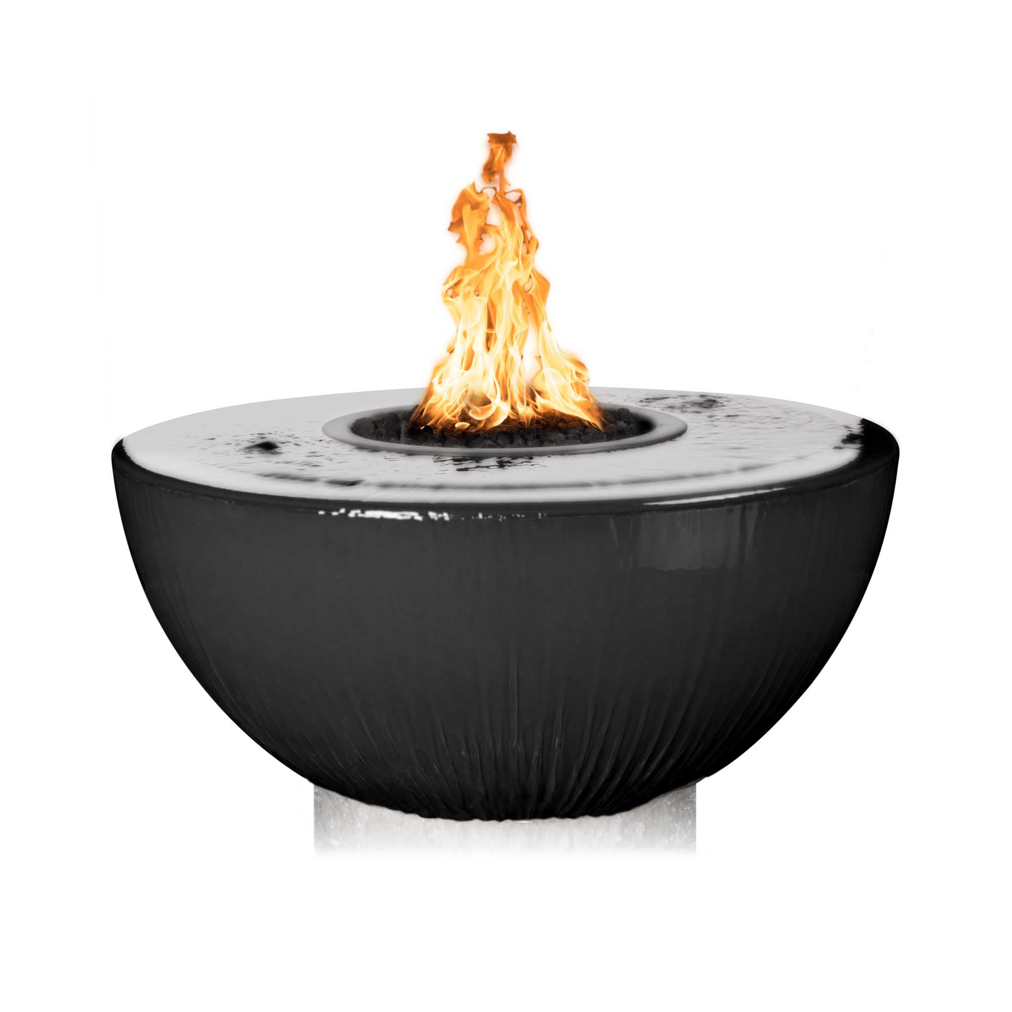 The Outdoor Plus Sedona 360° Spill Fire & Water Bowl - GFRC Concrete