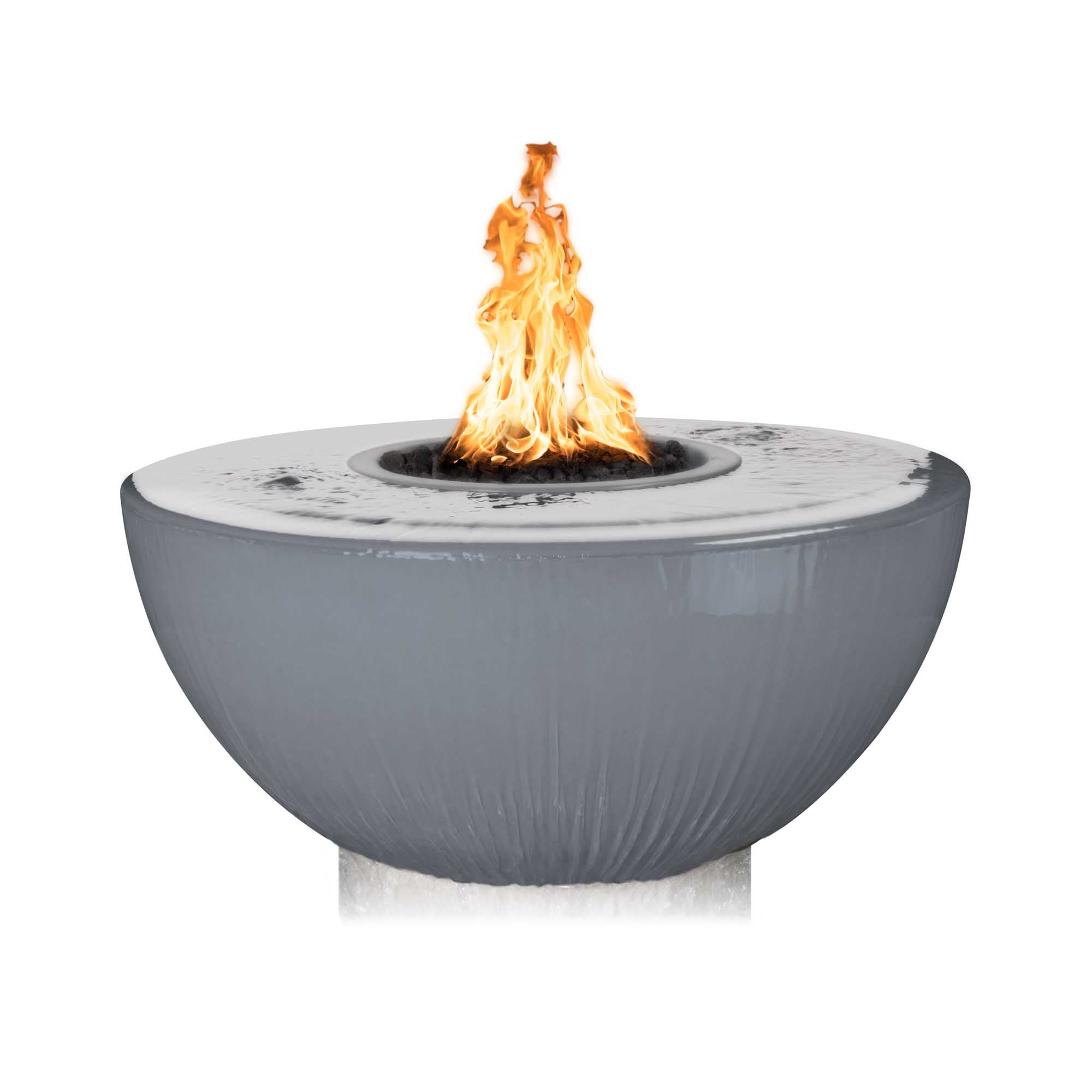 The Outdoor Plus Sedona 360° Spill Fire & Water Bowl - GFRC Concrete