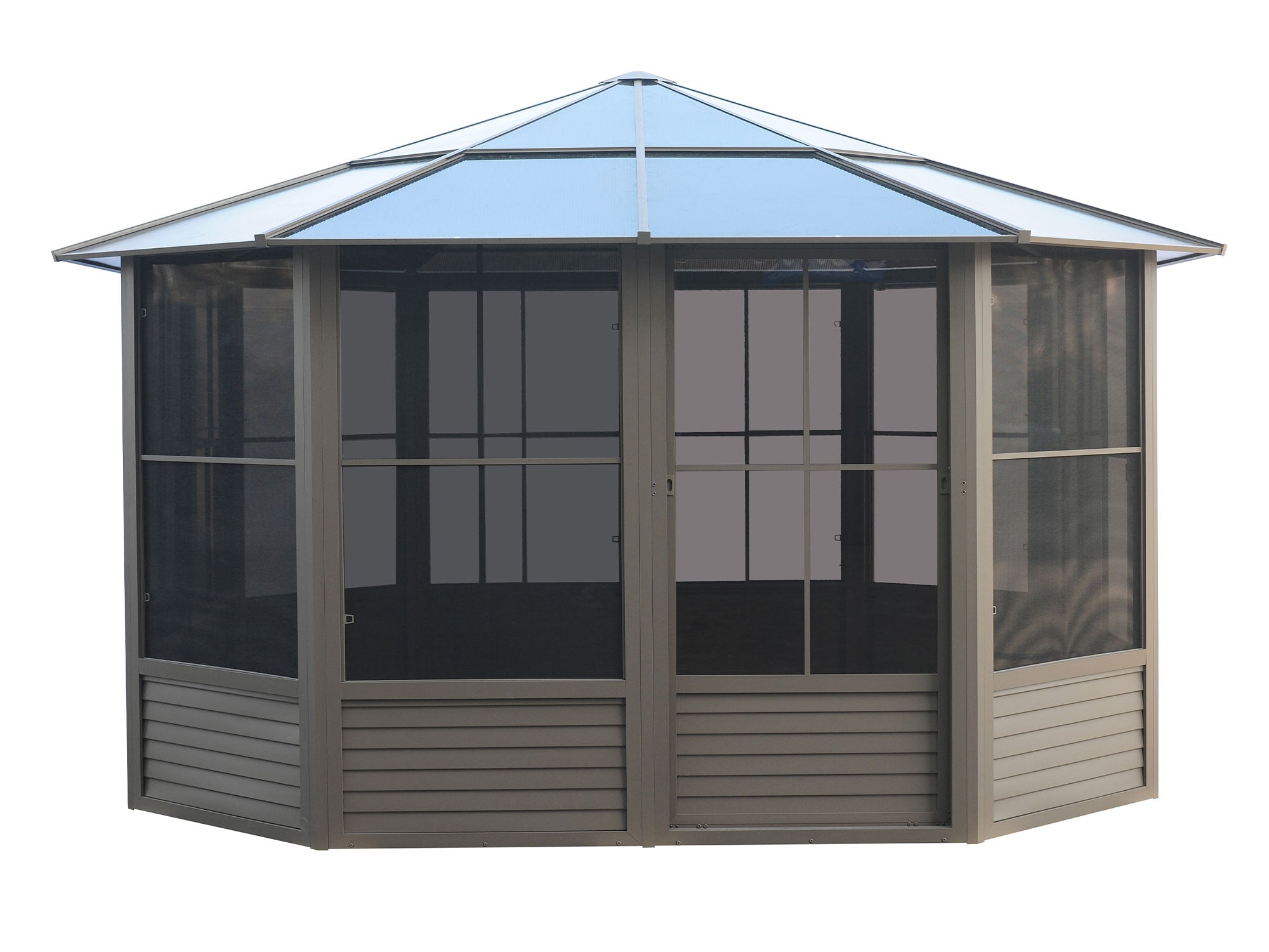 Gazebo Penguin Florence Solarium 12' x 12' Polycarbonate Roof