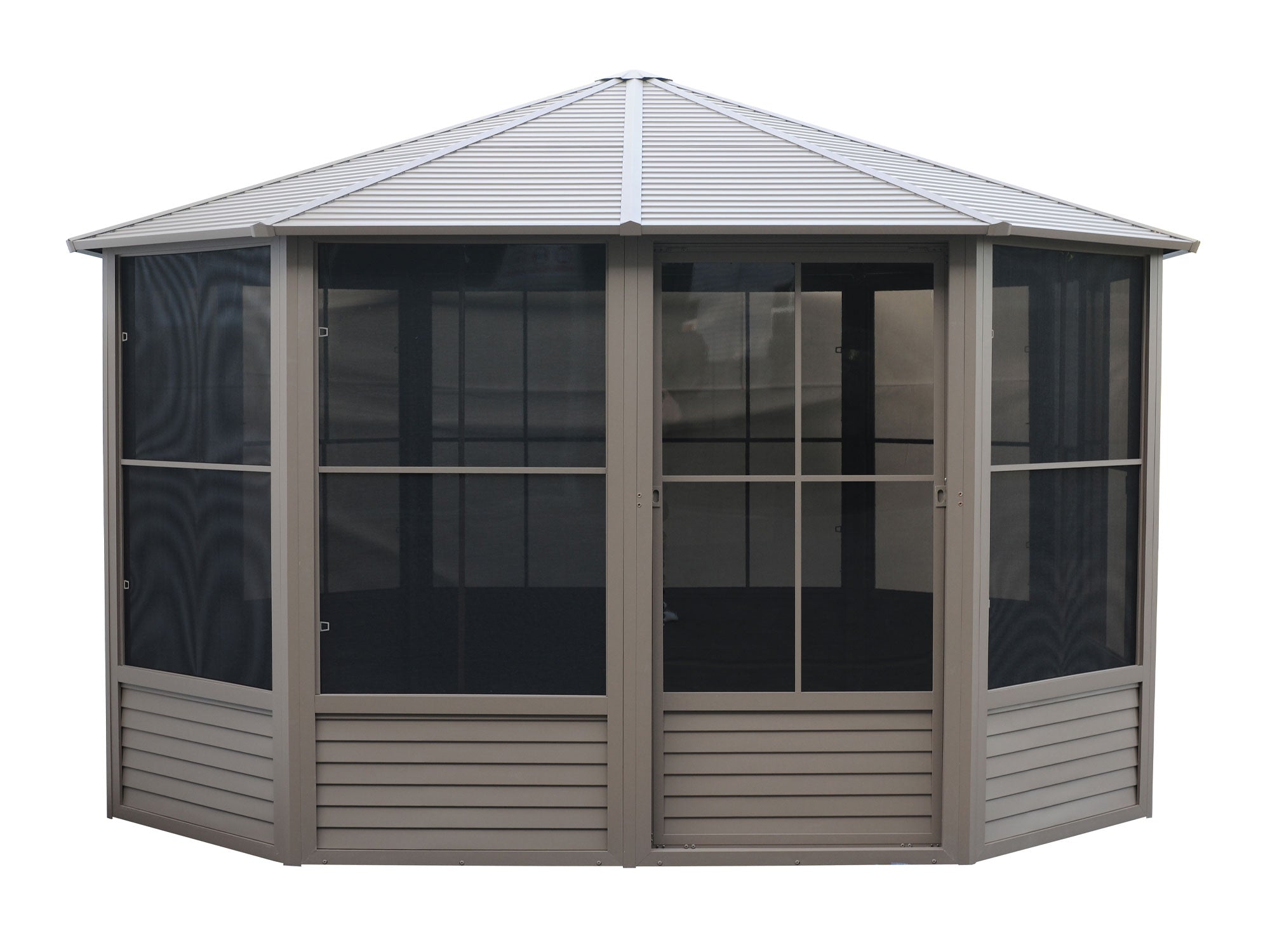 Gazebo Penguin Florence Solarium 12' x 12' Metal Roof