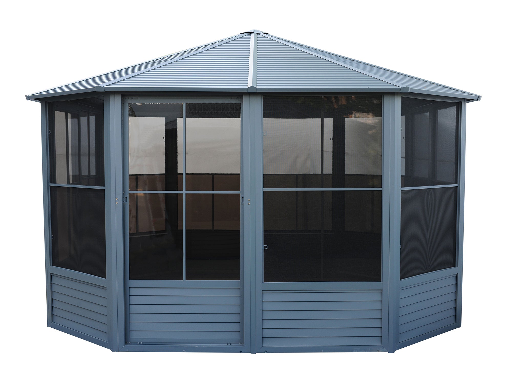 Gazebo Penguin Florence Solarium 12' x 12' Metal Roof