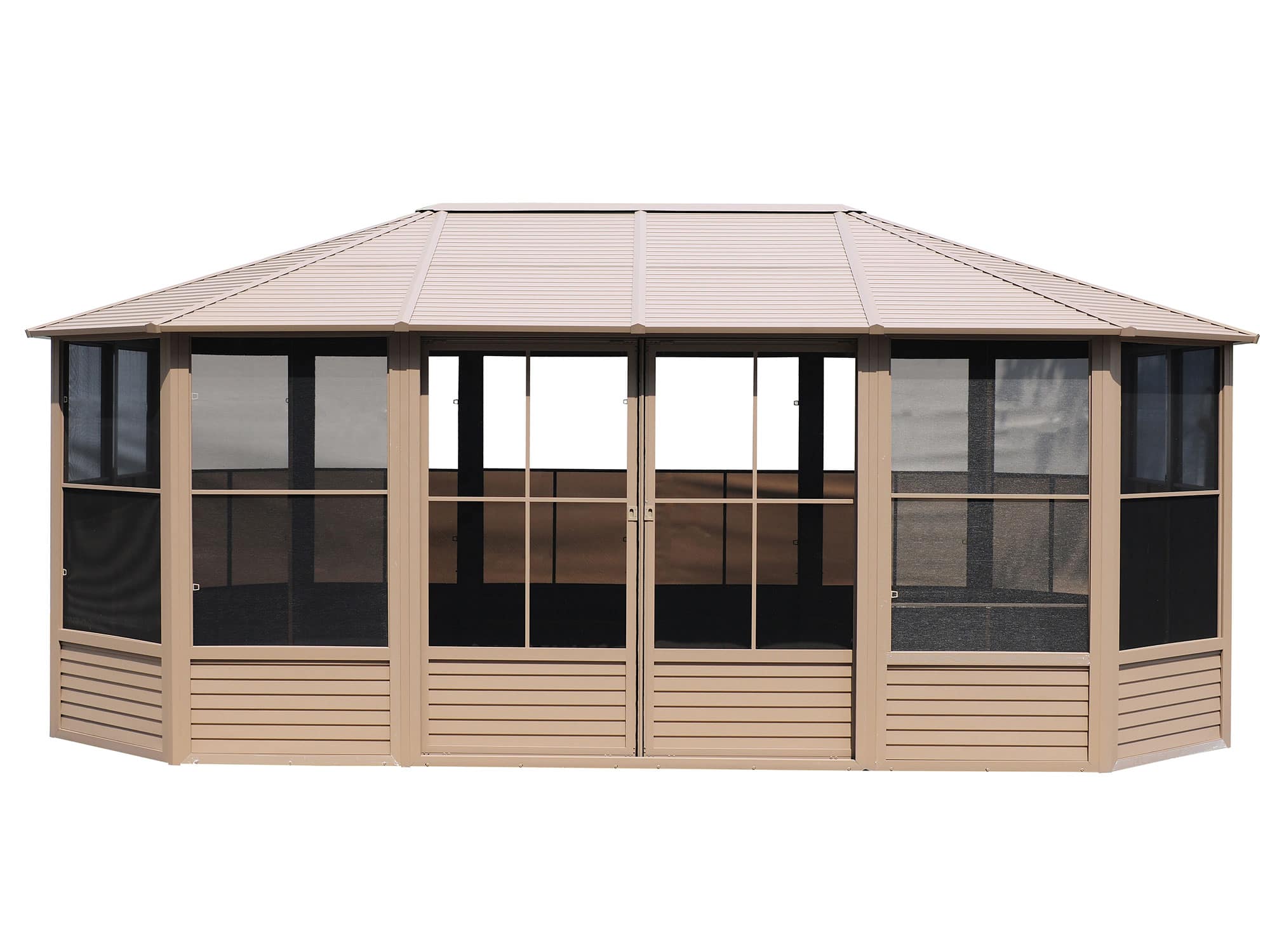 Gazebo Penguin Florence Solarium 12' x 18' Metal Roof