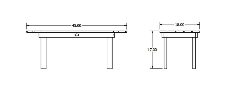 Sequoia Professional Lighthouse Conversation Table