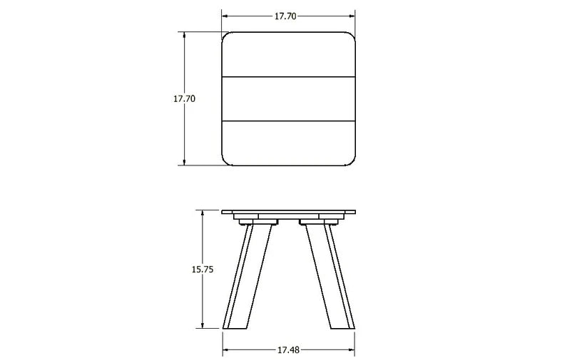 Sequoia Professional Granite Hills Side Table