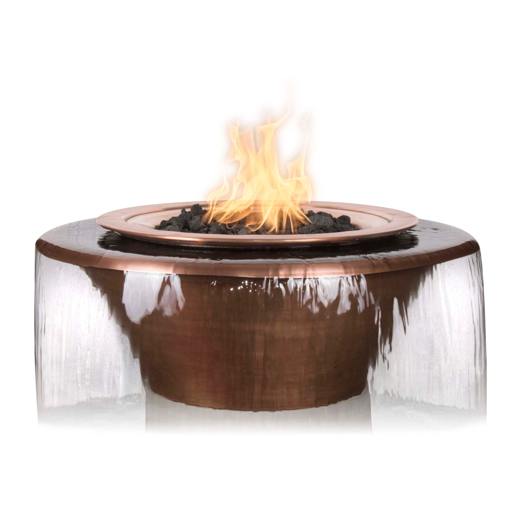 The Outdoor Plus Cazo 360° Spill Fire & Water Bowl - Copper