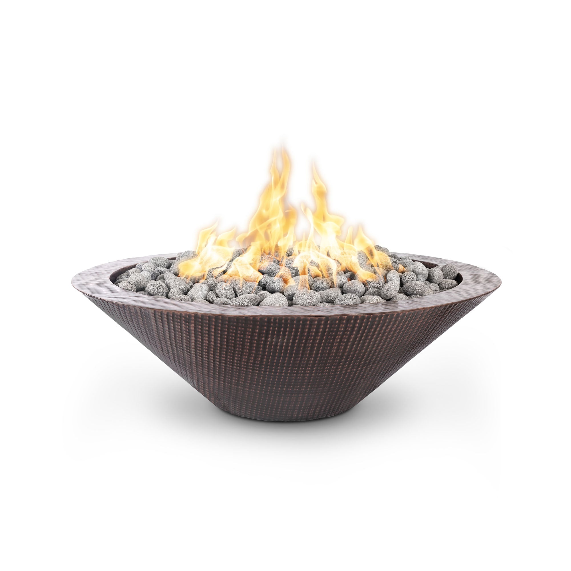 The Outdoor Plus Cazo Narrow Ledge Fire Pit - Metal Finish