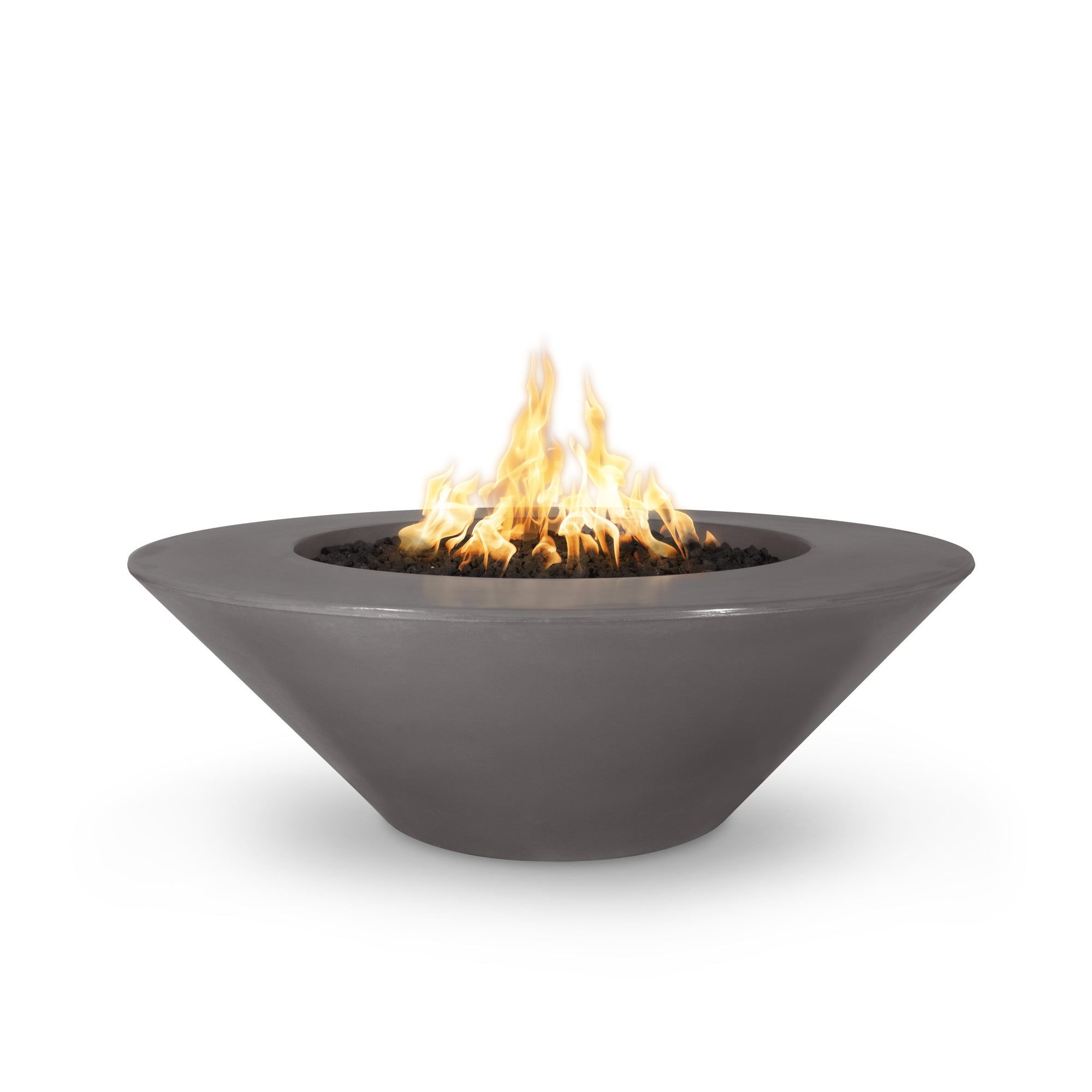 The Outdoor Plus Cazo Wide Ledge Fire Pit - GFRC Concrete