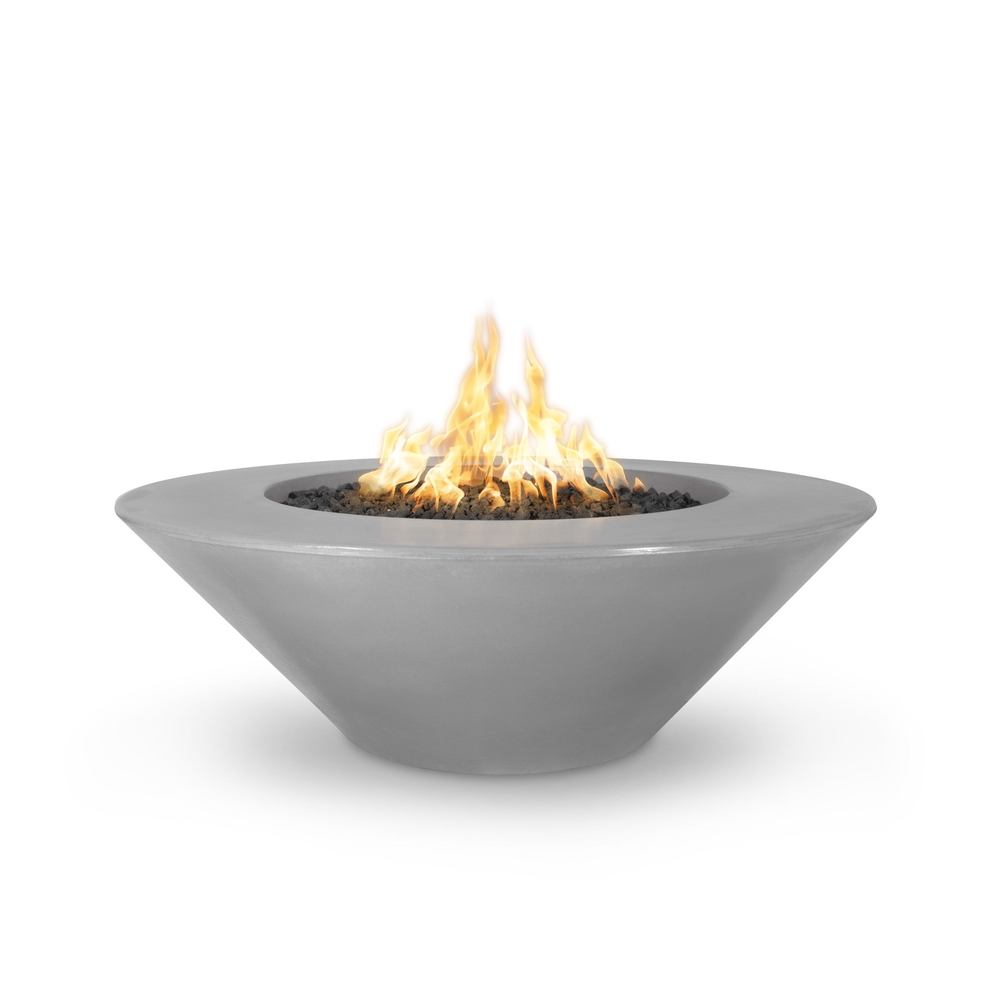 The Outdoor Plus Cazo Wide Ledge Fire Pit - GFRC Concrete