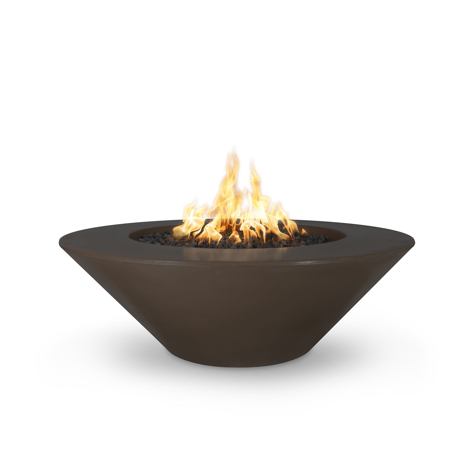 The Outdoor Plus Cazo Wide Ledge Fire Pit - GFRC Concrete